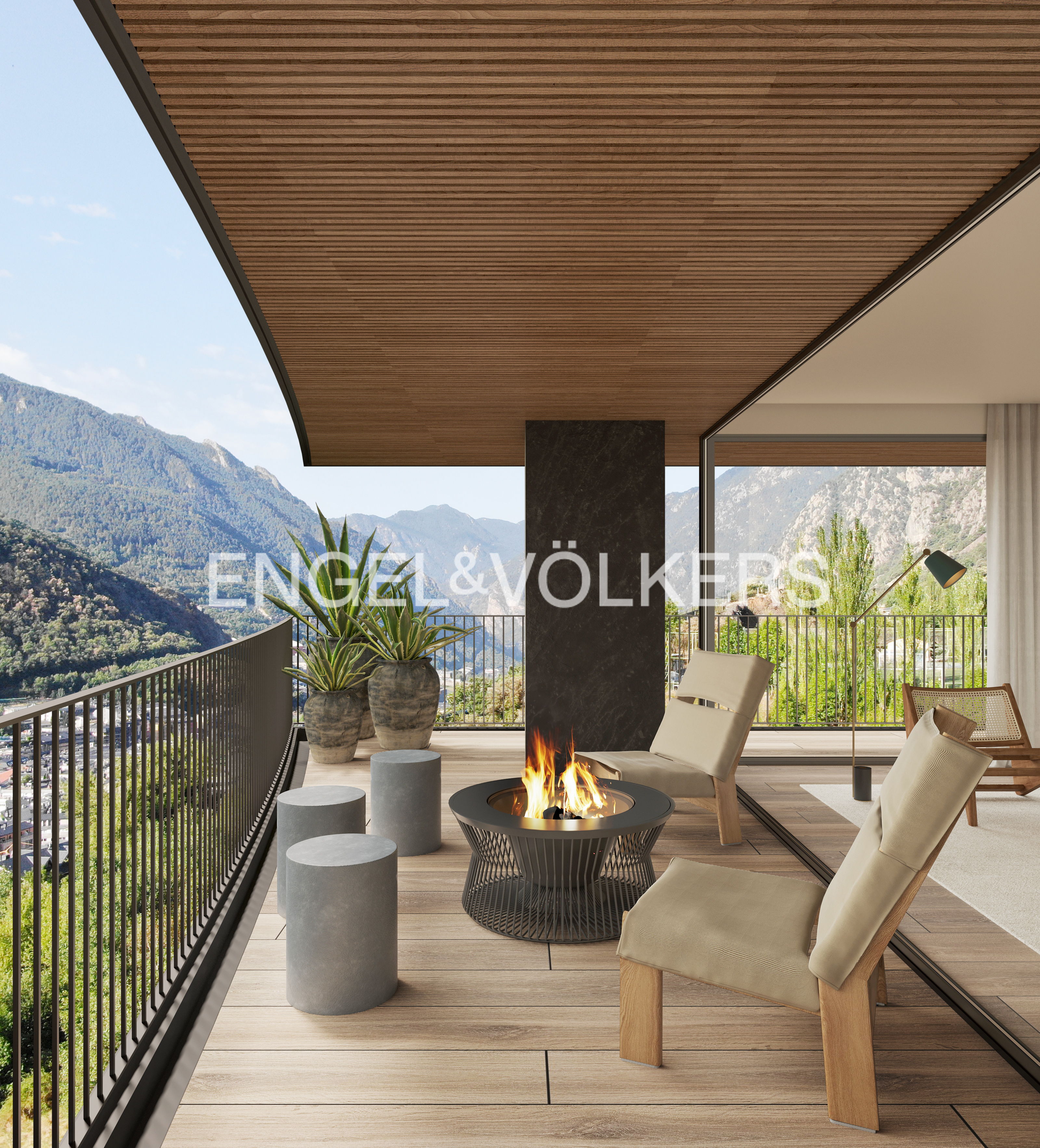 New-build apartment with an exceptional location.