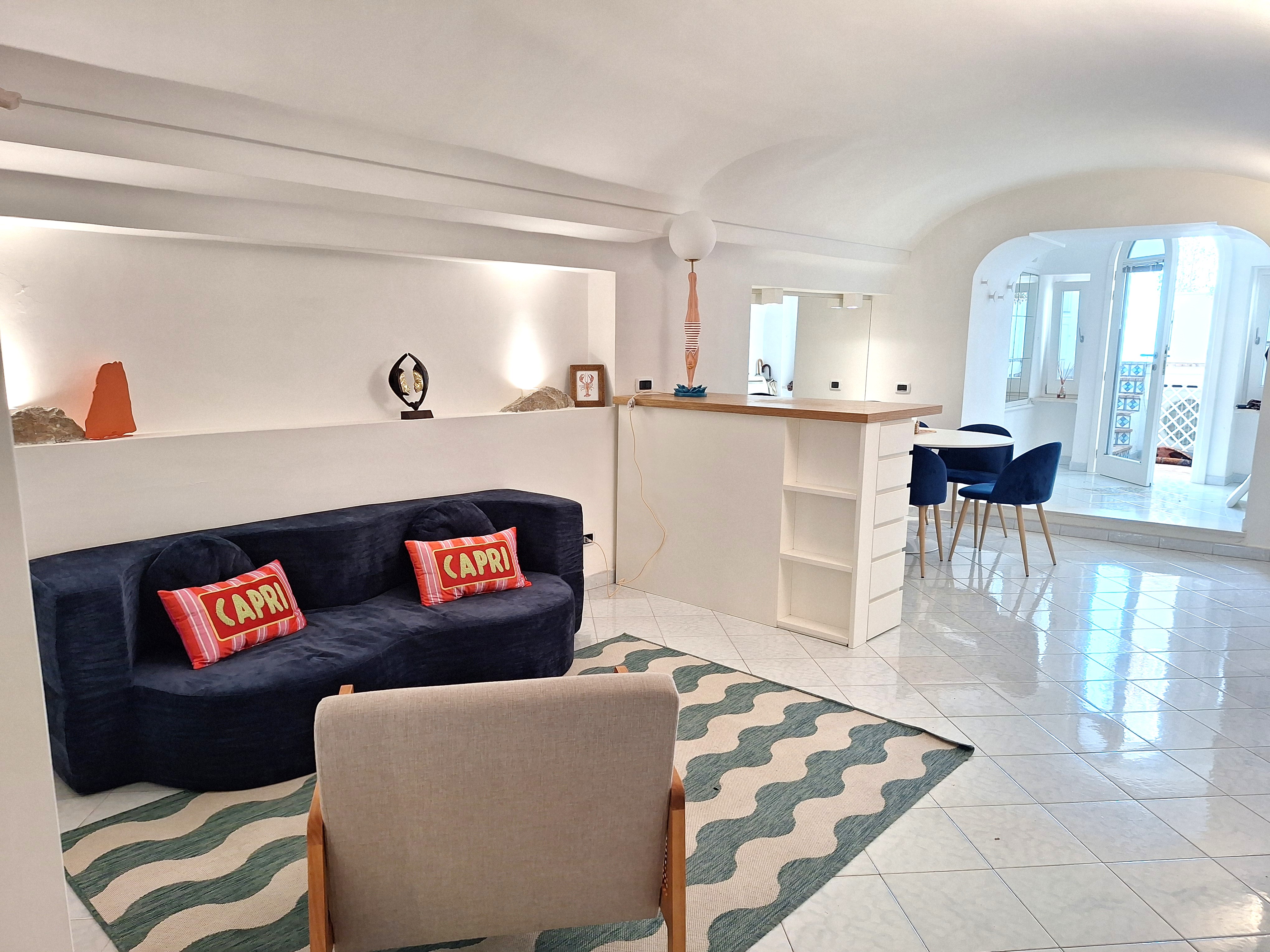 Hideaway in the heart of Capri with a sea-view terrace