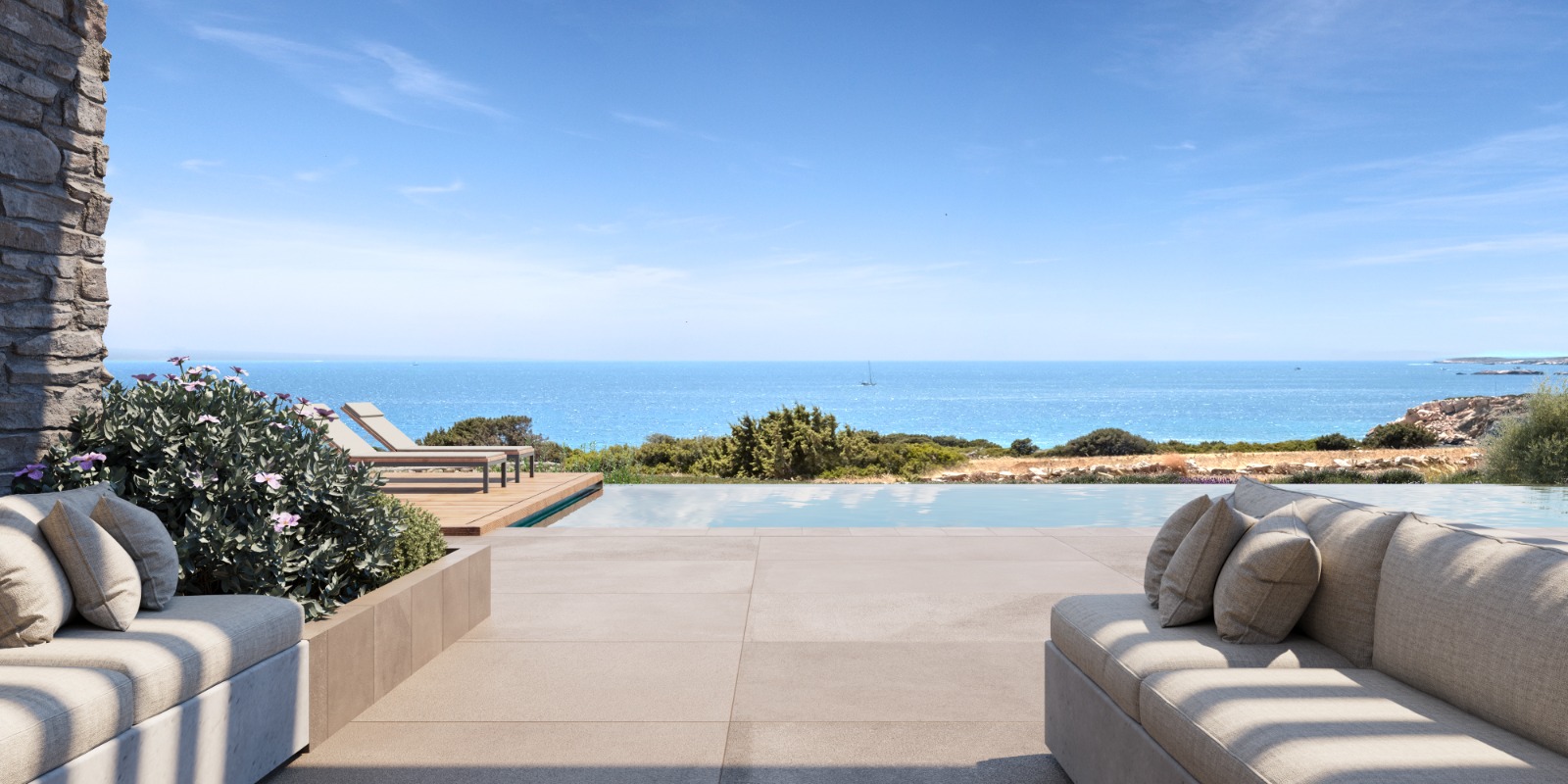 Architect-Designed Luxury Estate with Infinity Pool & Unobstructed Aegean Views in Paros