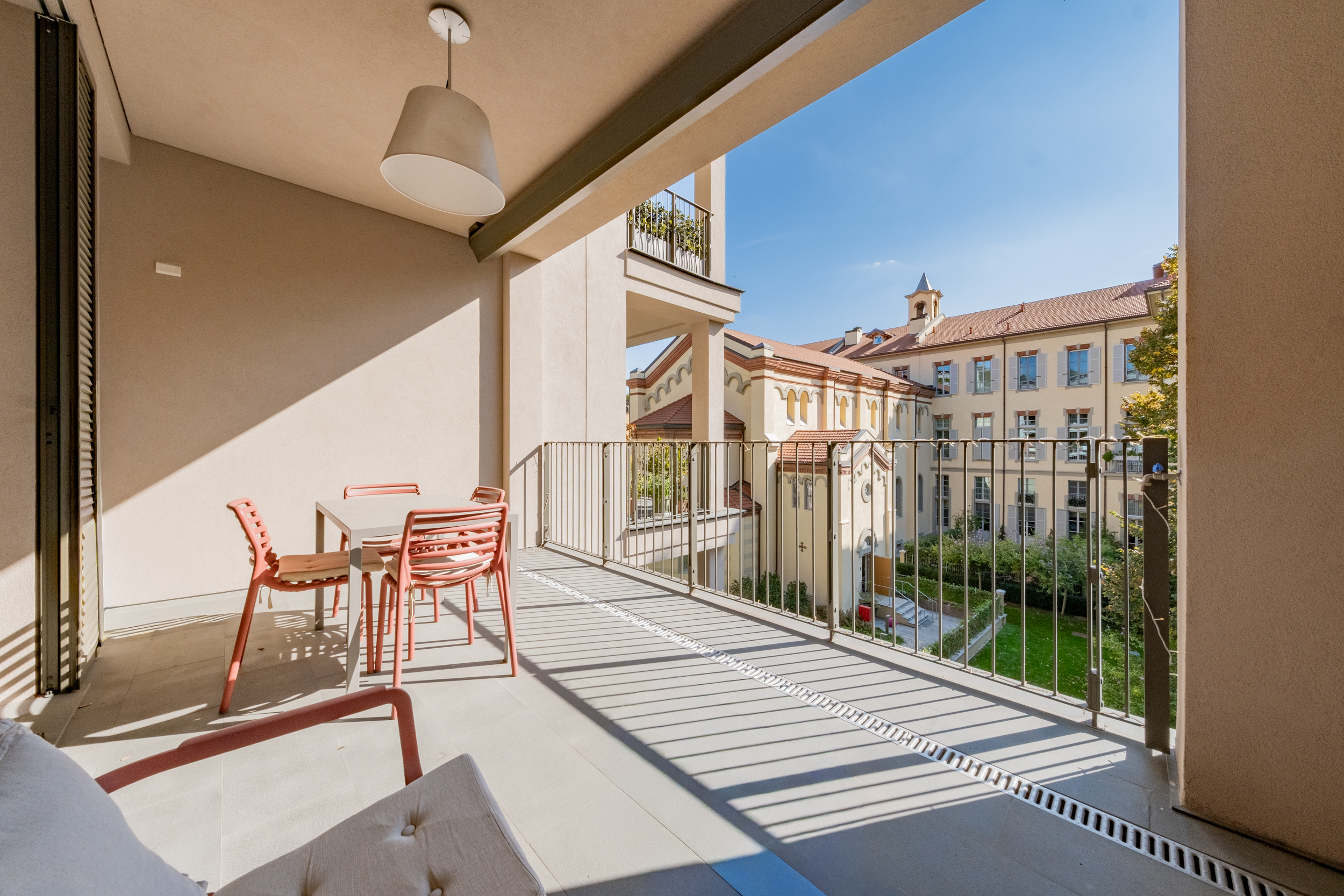 Exclusive One-Bedroom Design Apartment in the Prestigious Horti di Porta Romana Complex