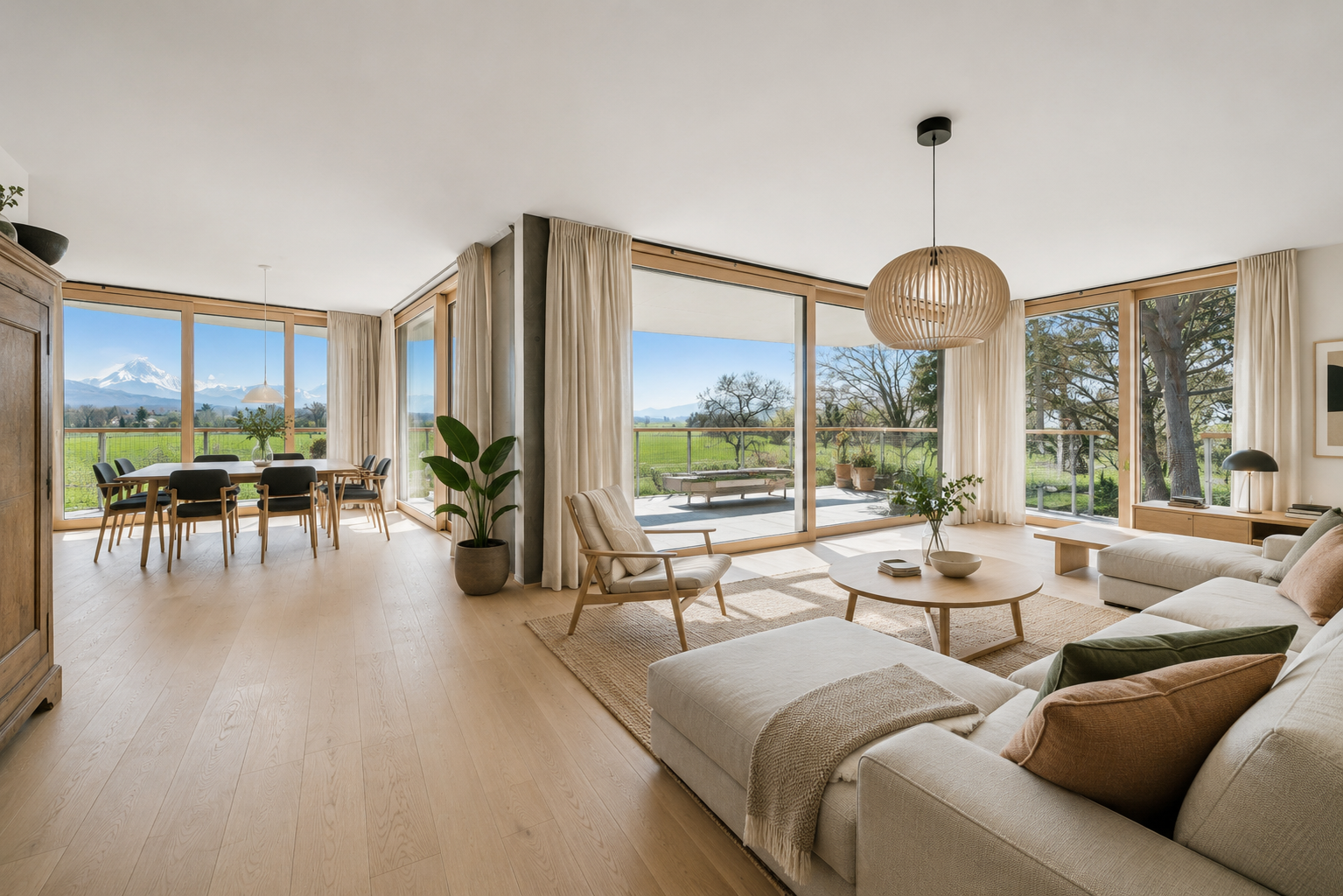 5.5-room apartment in Meinier - Mont Blanc view - Exclusive