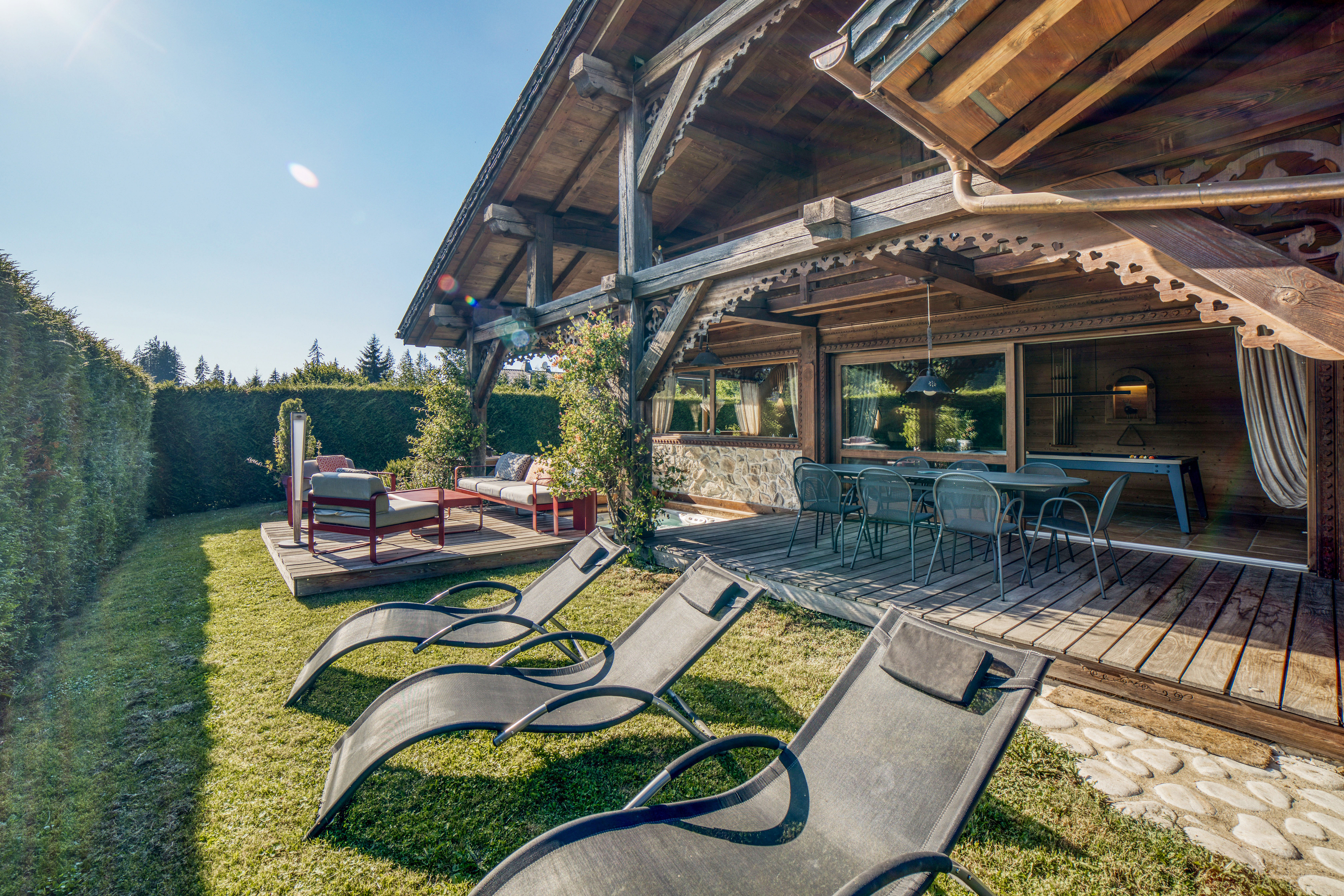 Außergewöhnliches Chalet mit 6 Schlafzimmern und Whirlpool