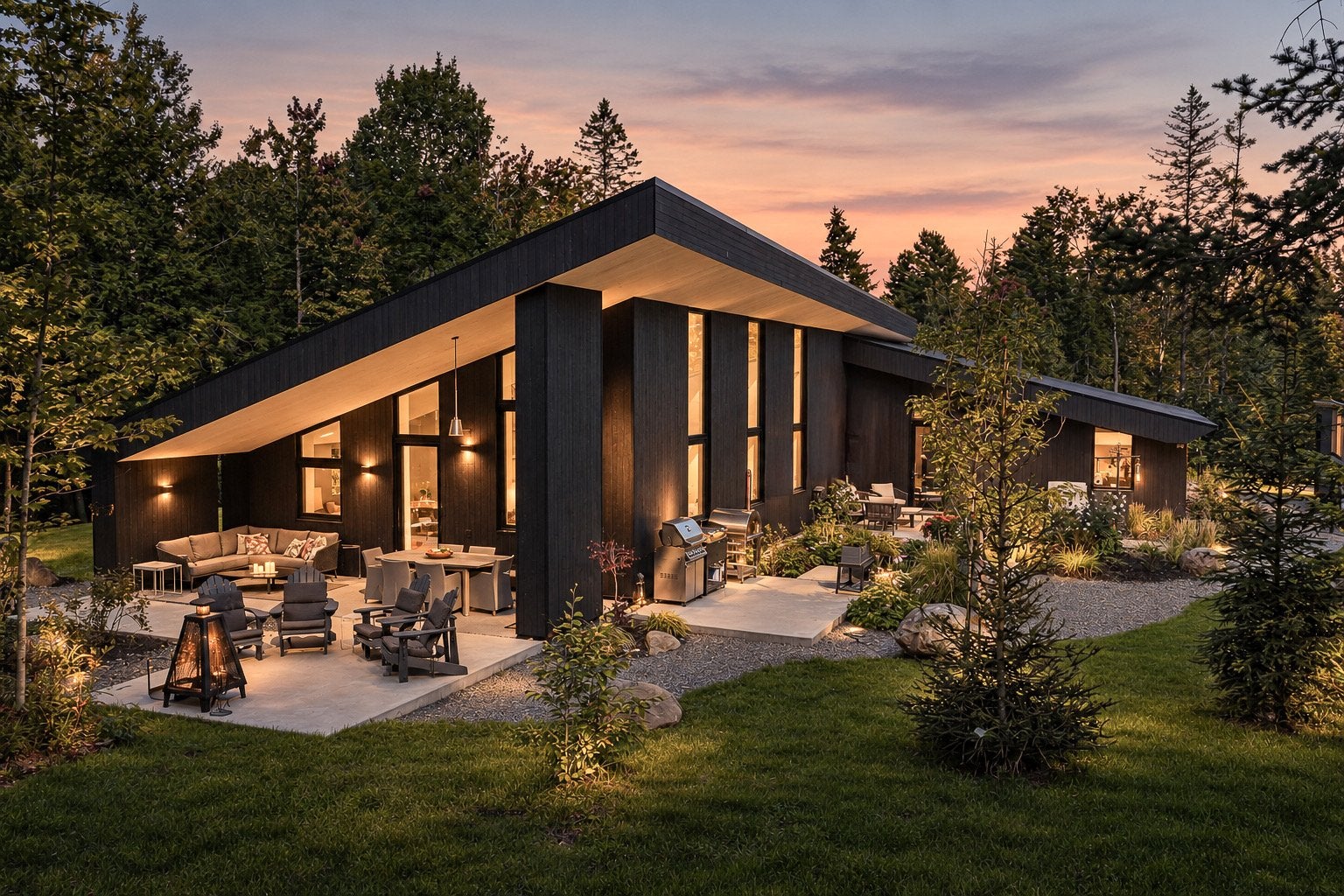 LEED Platinum architectural masterpiece near Spa Eastman