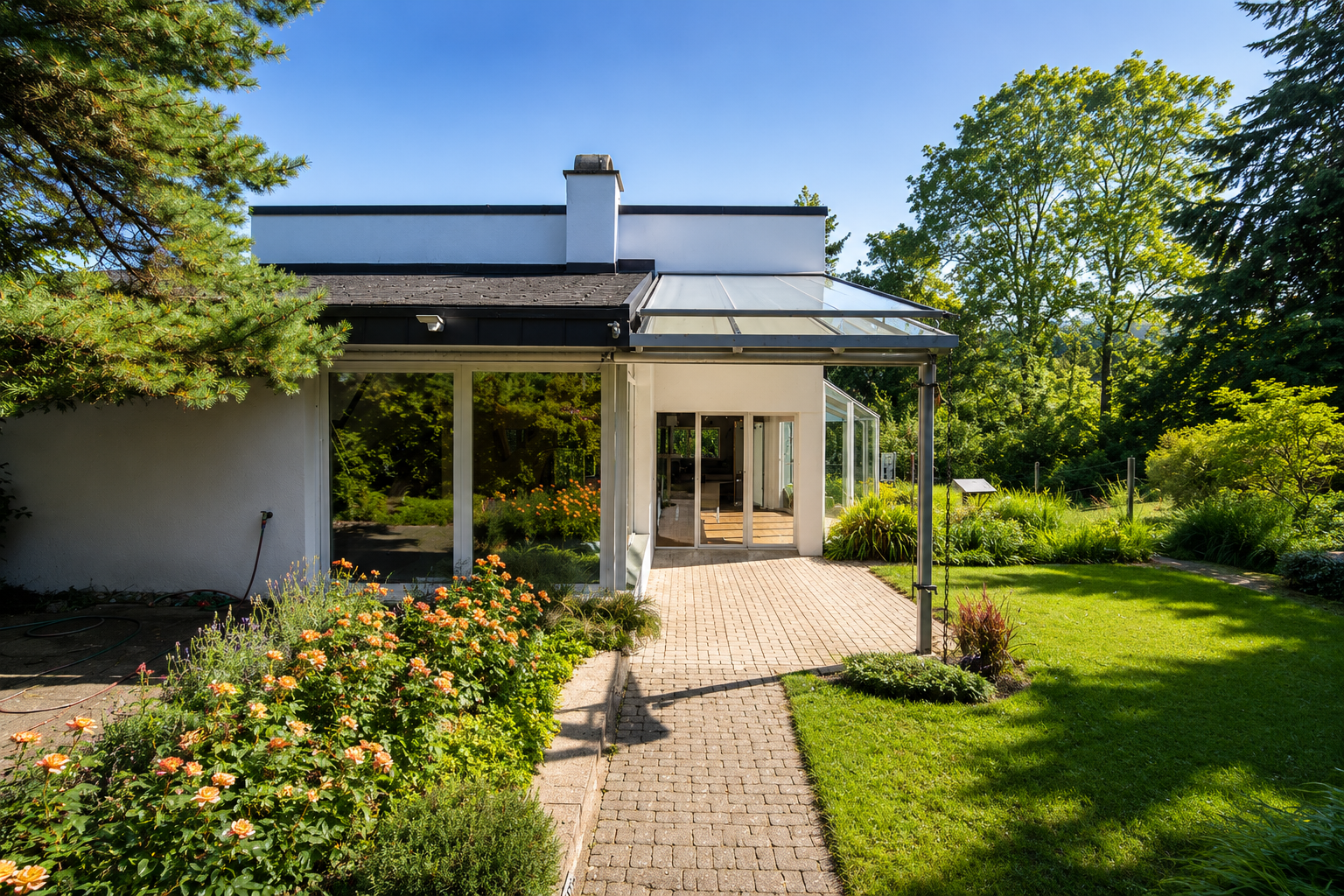 Grosszügiges Einfamilienhaus mit viel Raum, viel Natur, viel Privatsphäre