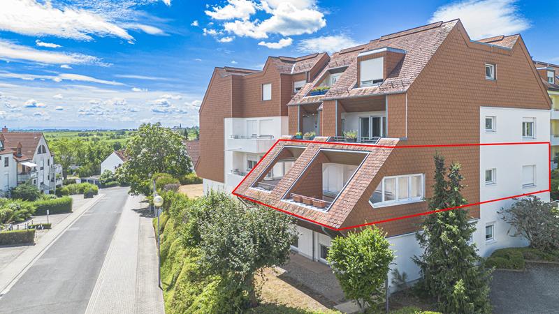 Hambacher Höhe: Attraktive & gepflegte 3-Zimmer-Wohnung mit großer, teilüberdachter Terrasse!