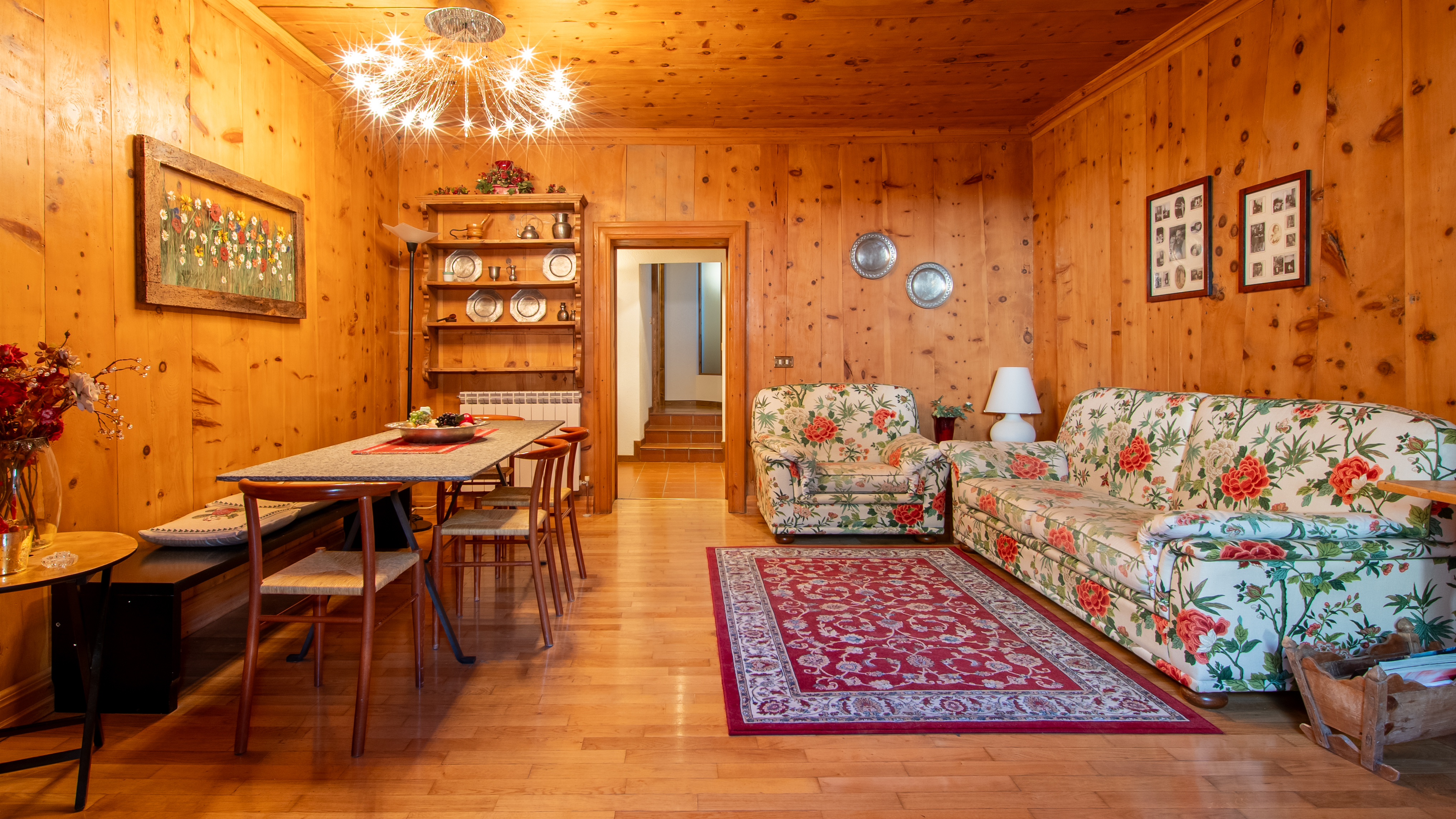 Elegant three-room apartment in central Bormio