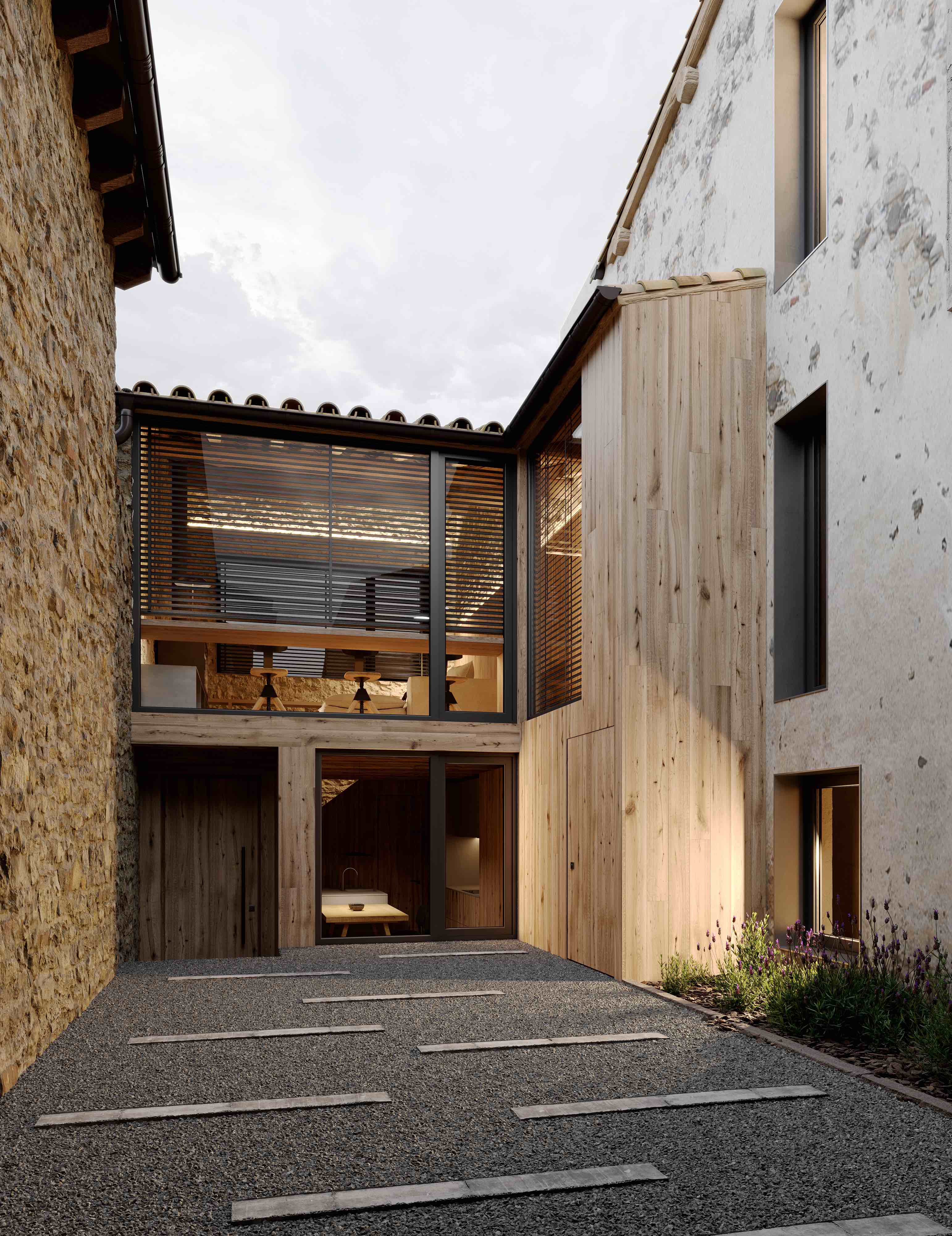 Rehabilitation of town house