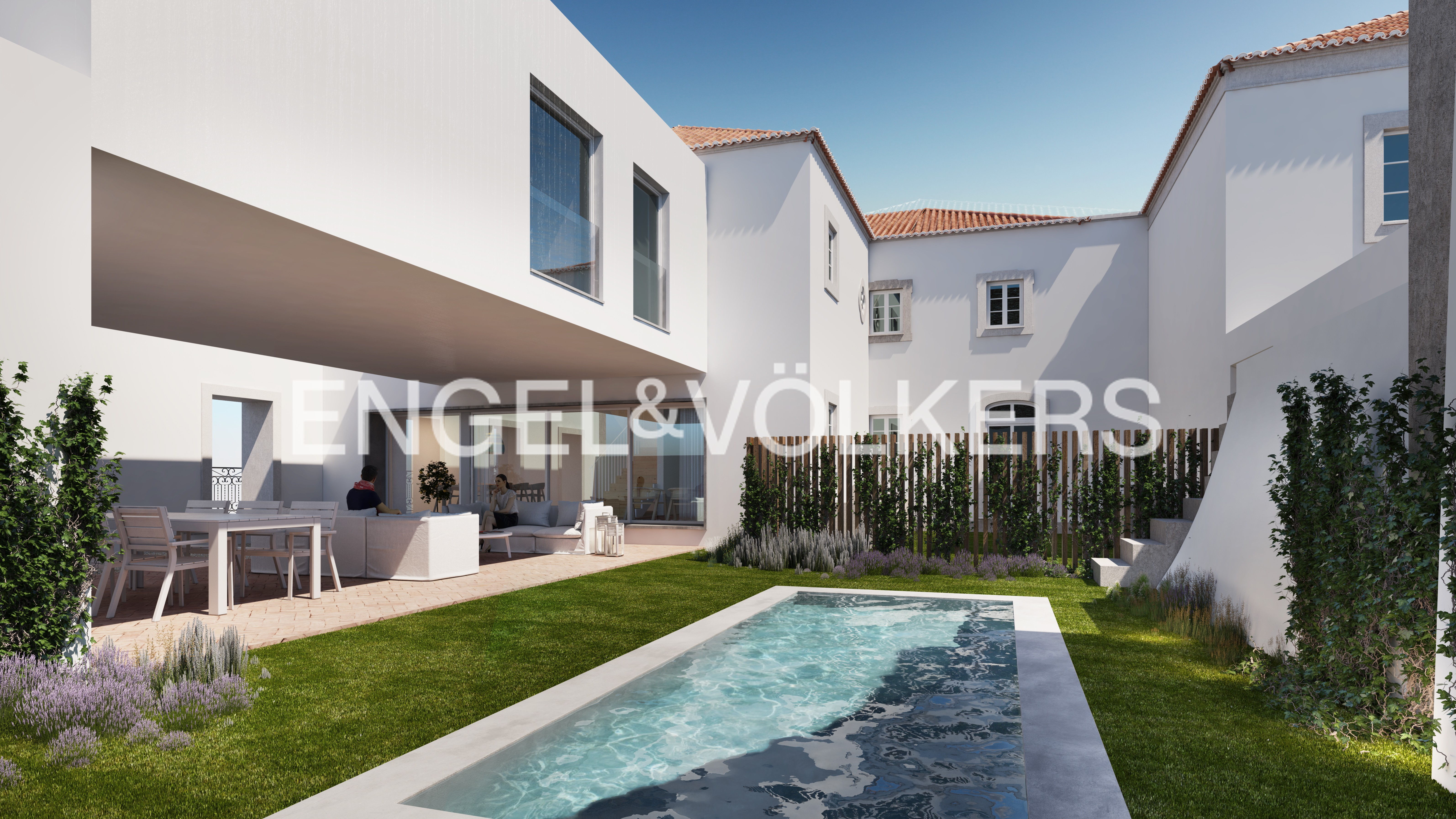 Elegant house in a gated condominium in Tavira