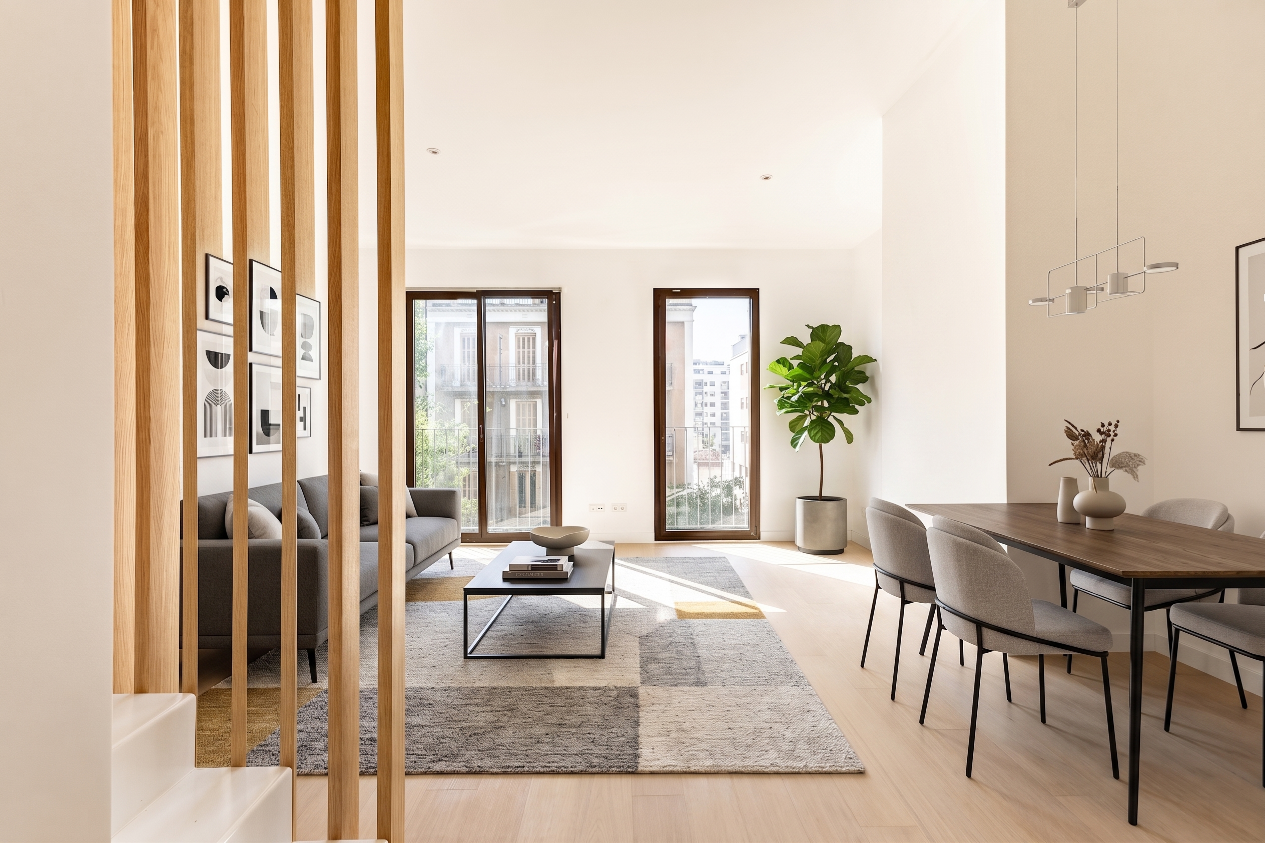 Brand new gorgeous penthouse duplex with rooftop terrace in the center of Poble Nou