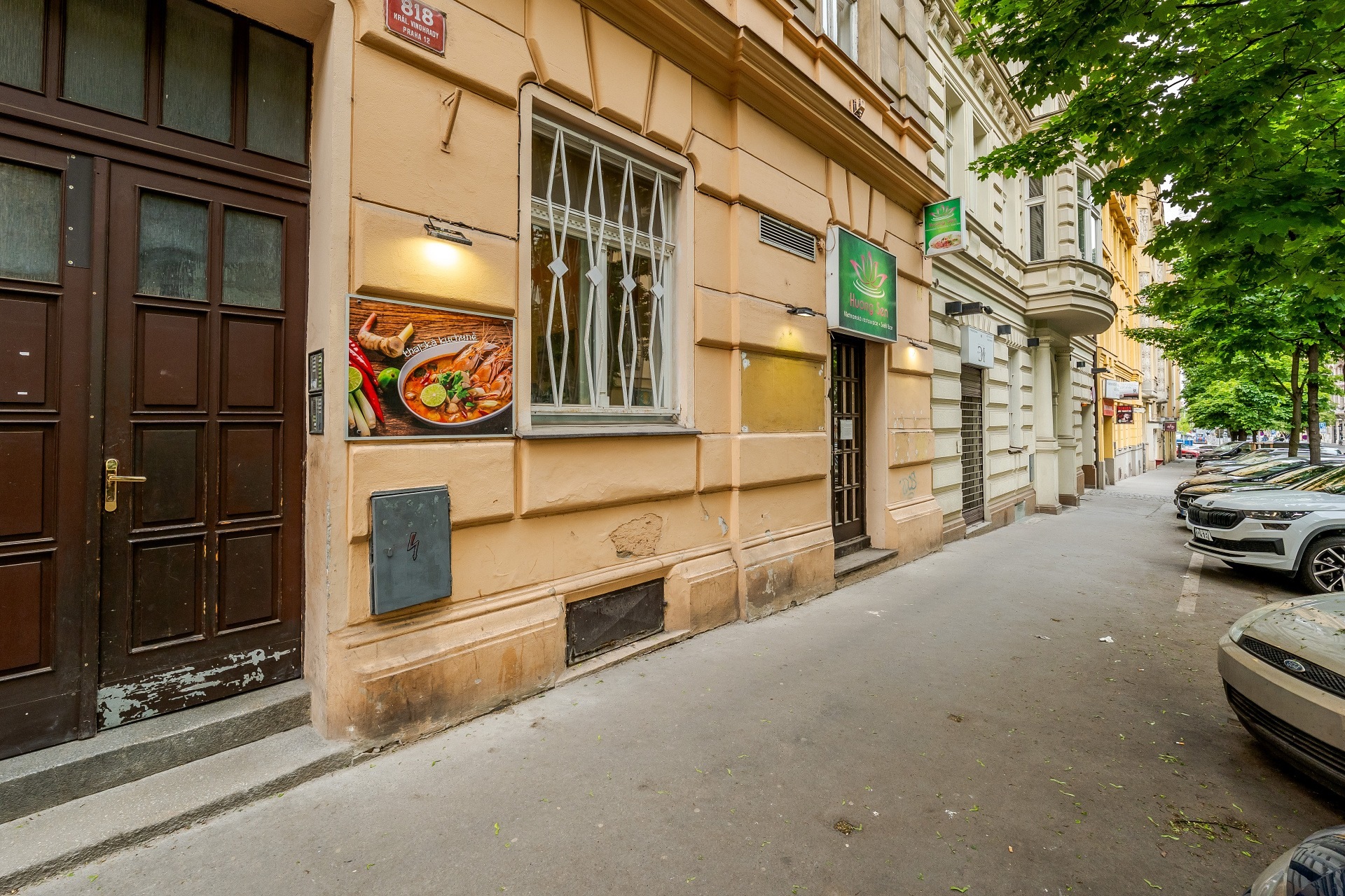 Commercial space in a quiet part of Vinohrady