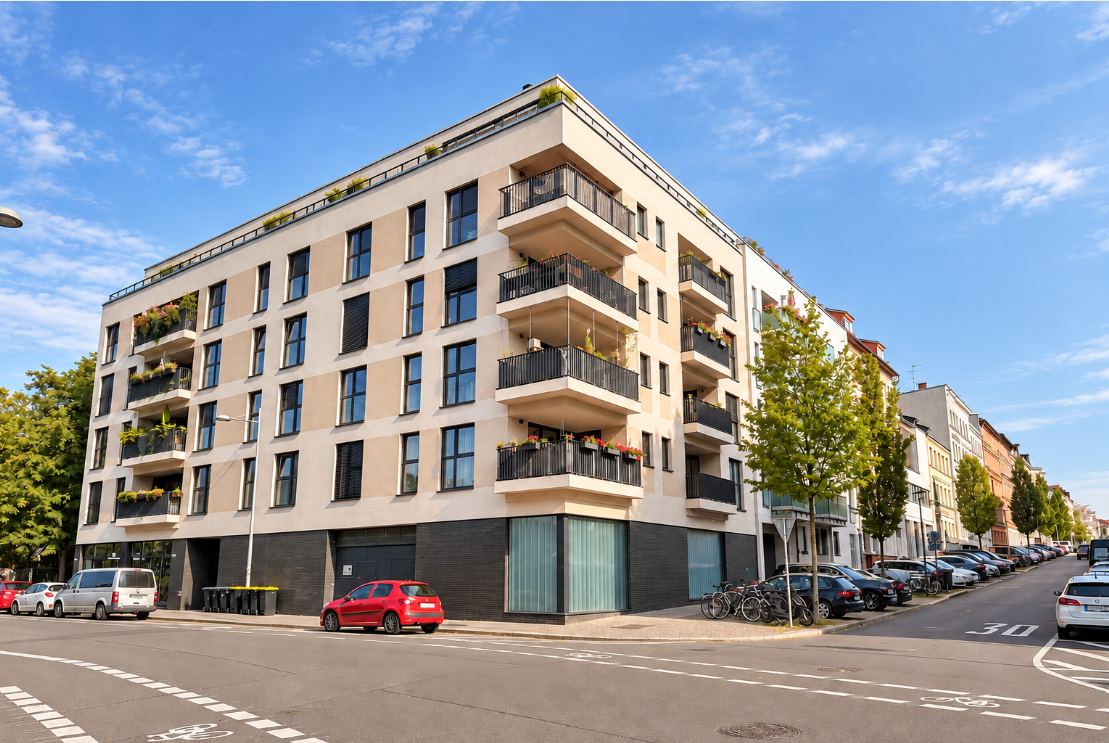 Exklusives Wohnen mit Balkon, Tiefgaragenstellplatz & Einbauküche