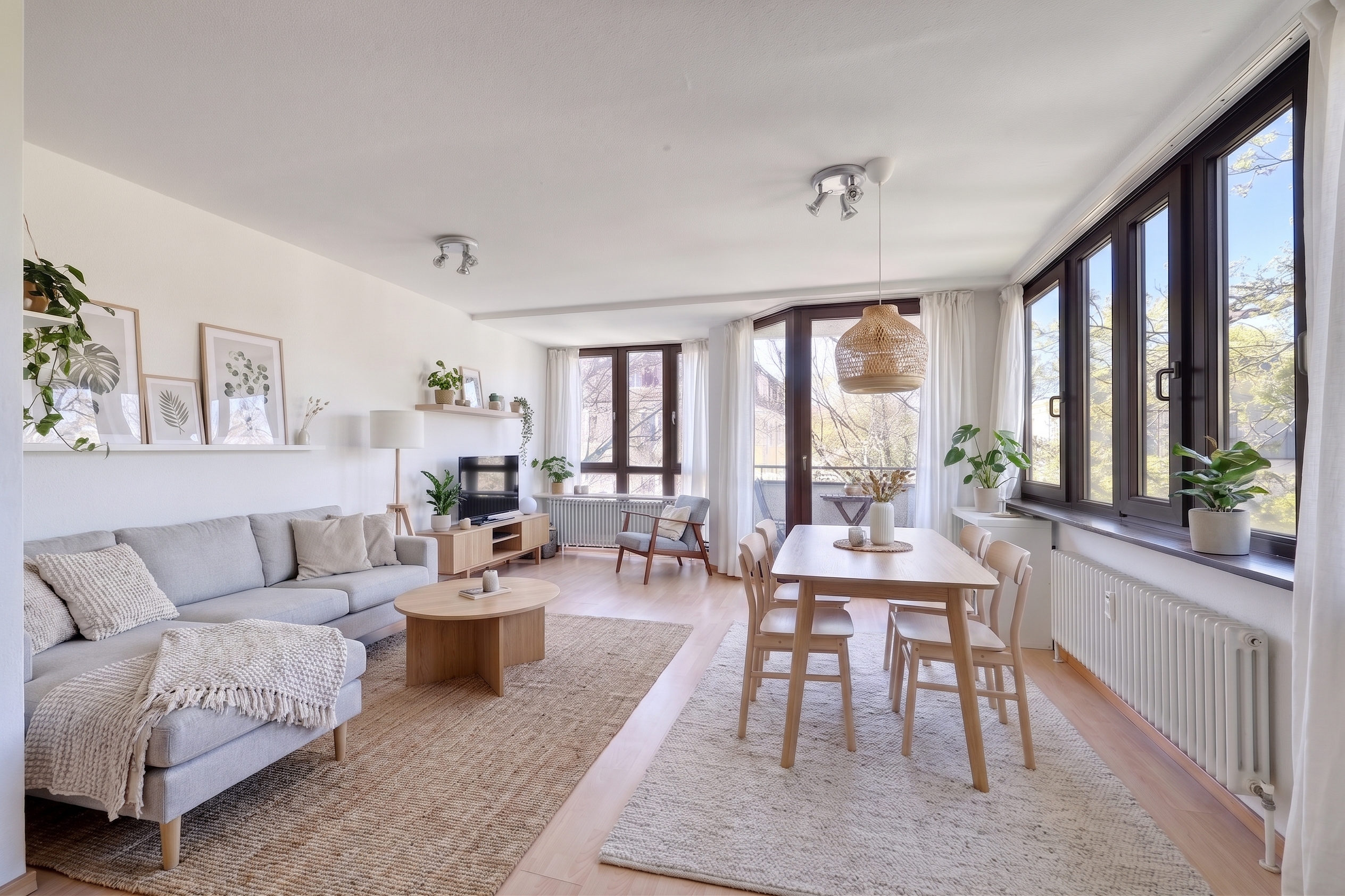 2-room apartment in Schwabing - right in the heart,
great transport links & underground parking