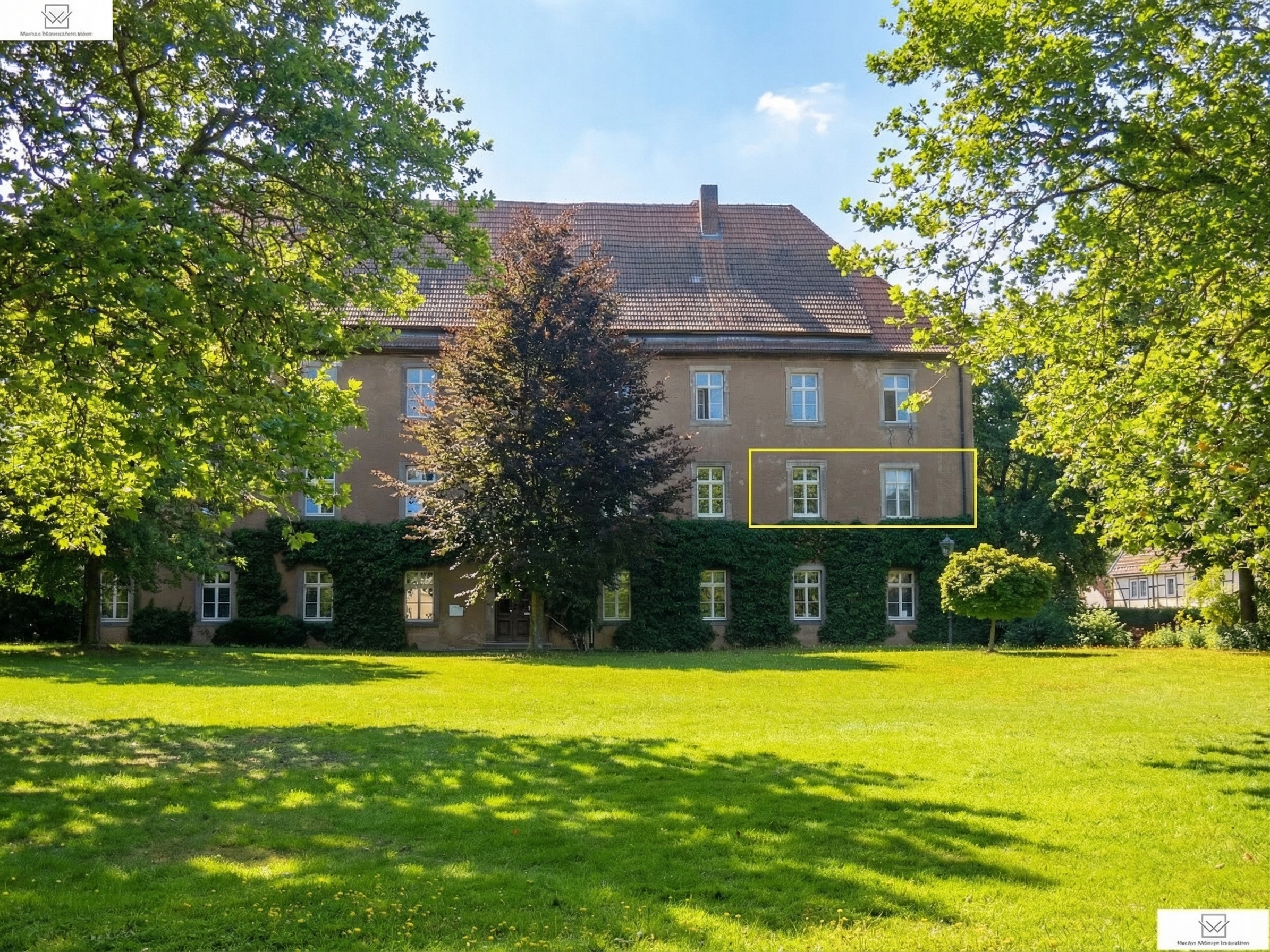 Charmante 2-Zimmer-Wohnung im historischen Schlosspark von Gersfeld