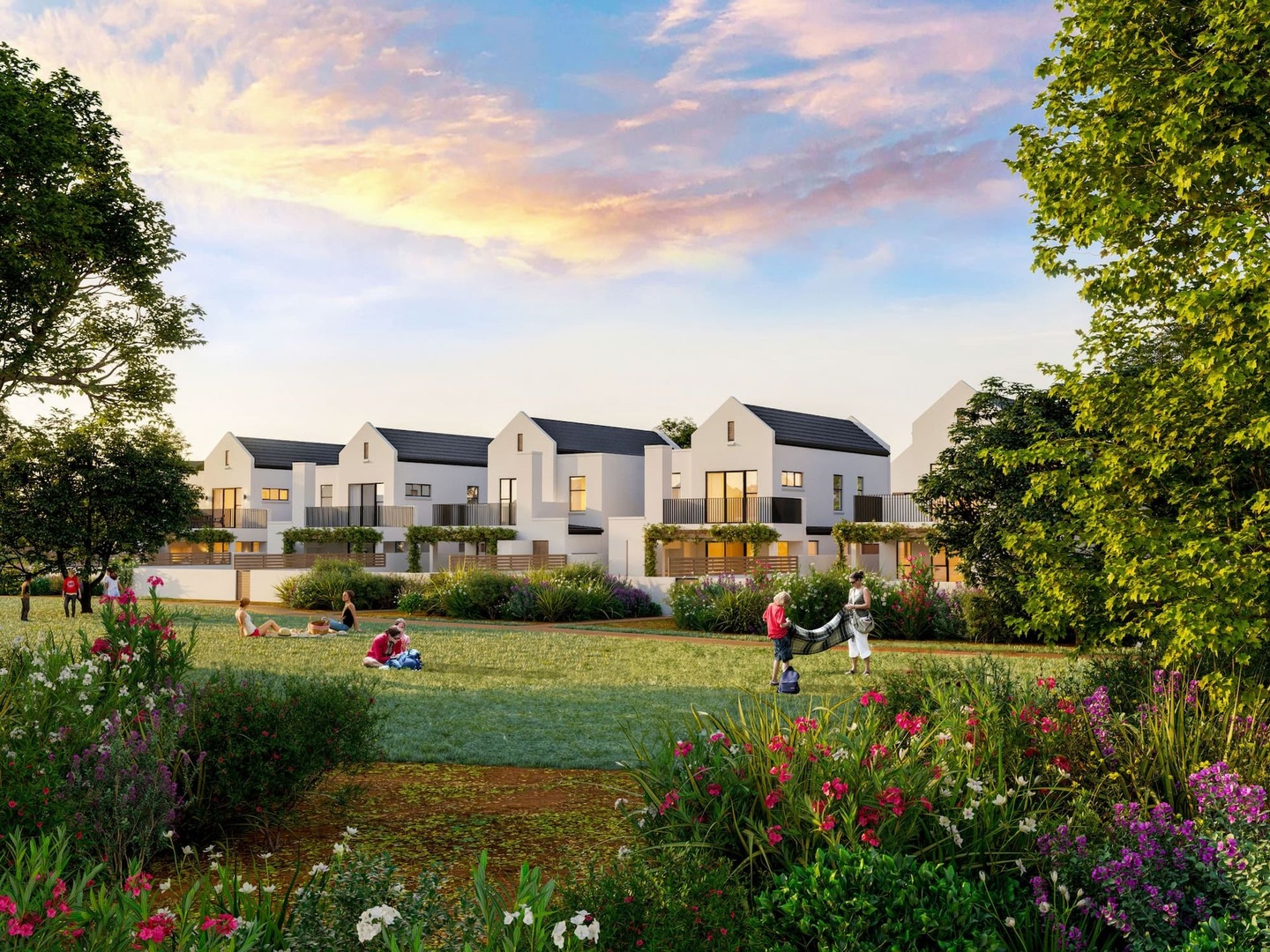 Where Secure Country Estate Living Meets Charming Four-Bedroom Valley-View Homes
