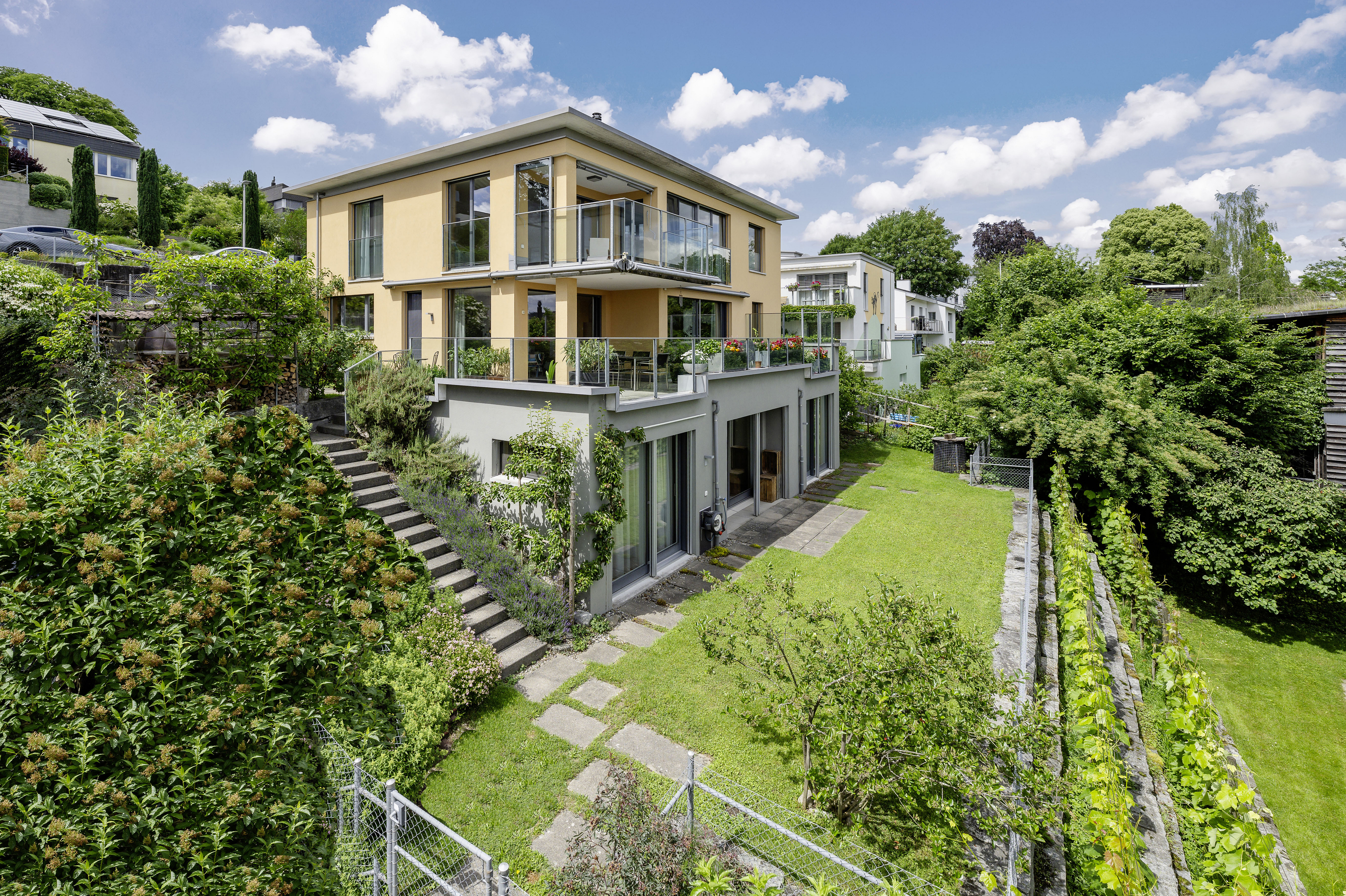 Illnau: Best sunny location with Alpine view