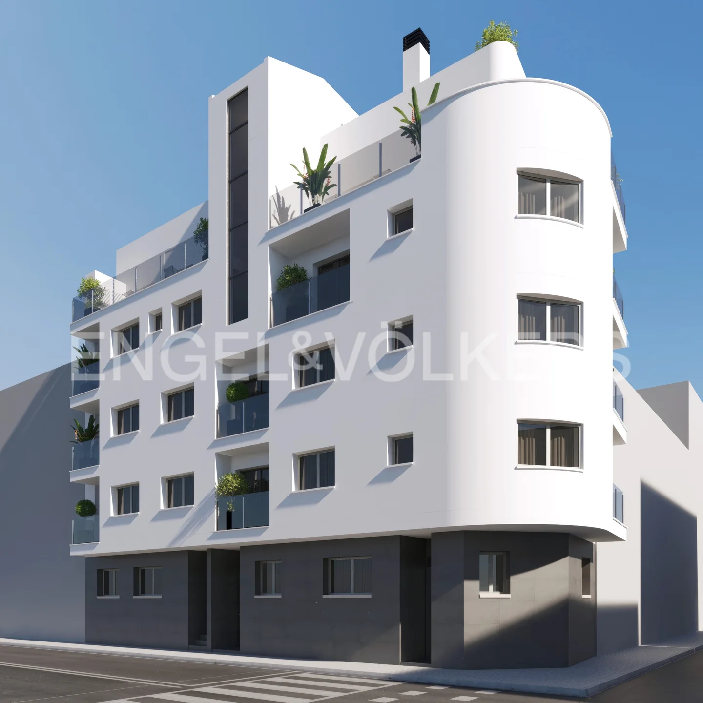 New construction apartments in the center of Torrevieja
