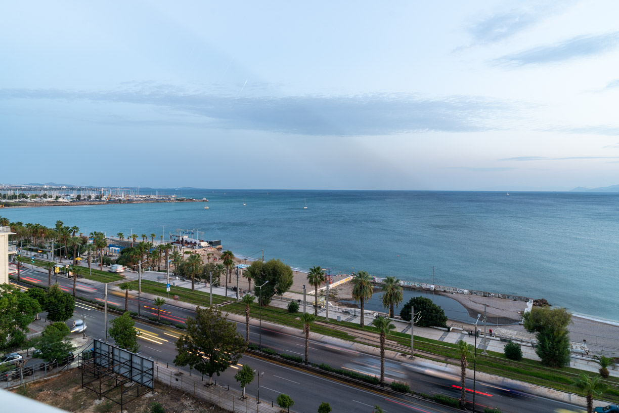 Luxury penthouse on the Athenian Riviera with panoramic sea views