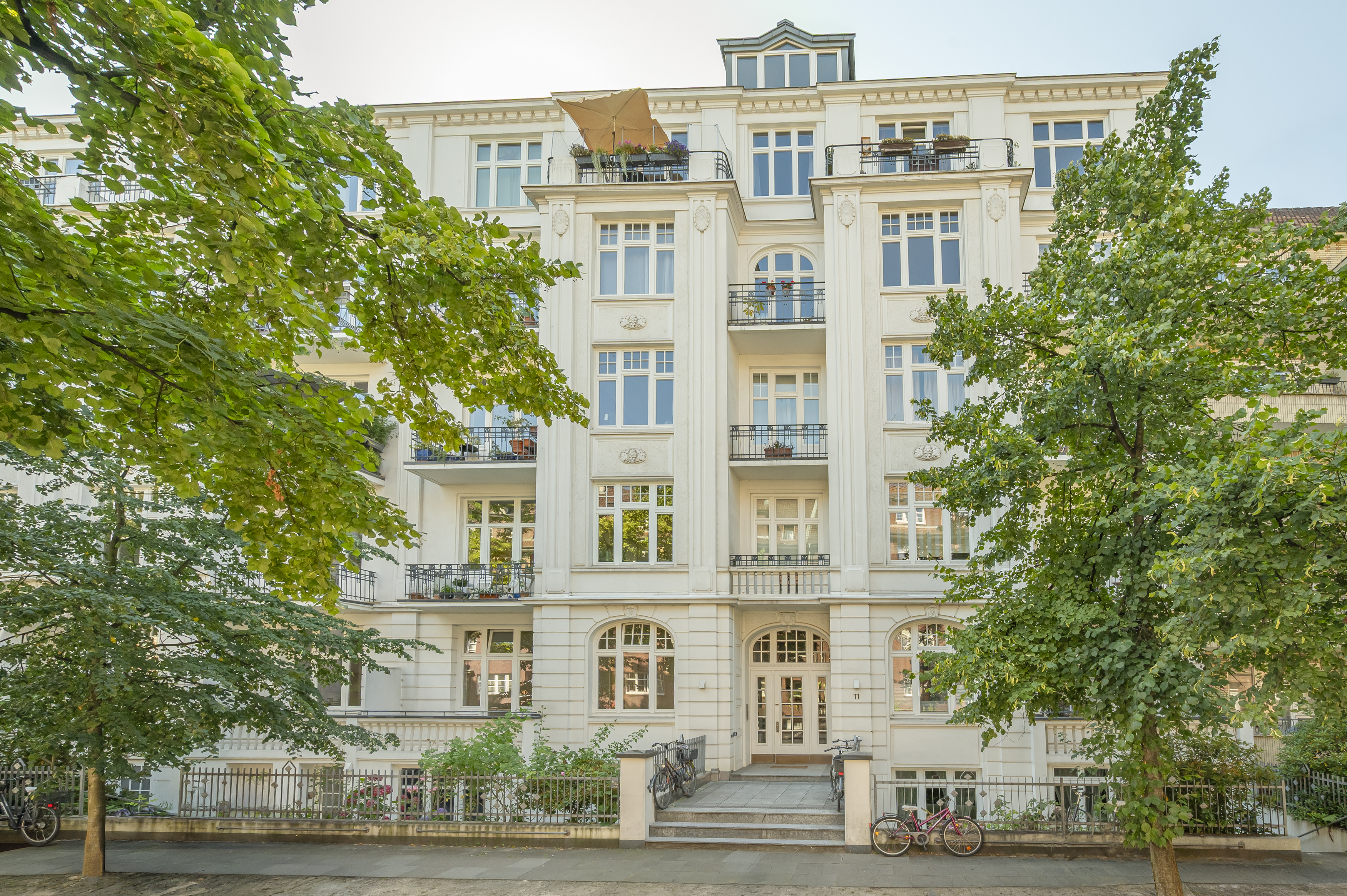 Großzügige Gartenwohnung auf der Uhlenhorst.