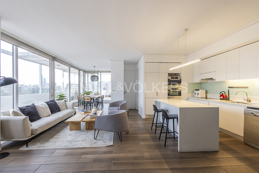 Moderno y luminoso Penthouse