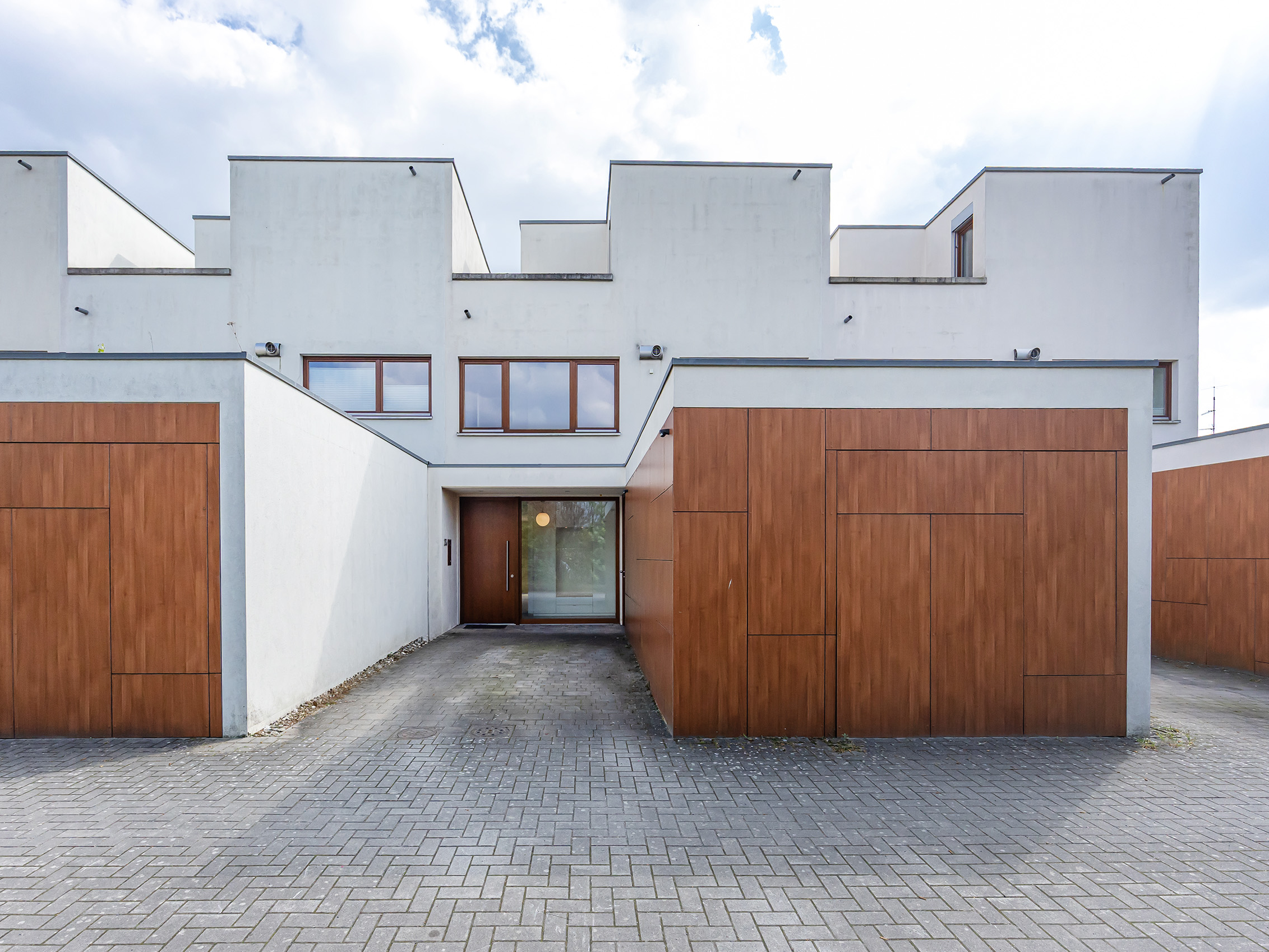 Modernes Stadthaus in Mauritz-Ost