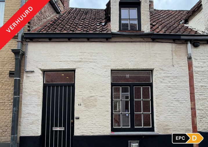 Gezellige woning met twee slaapkamers en tuin in Brugge