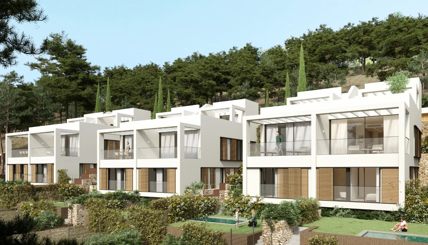 Exclusive development with sea views in Begur