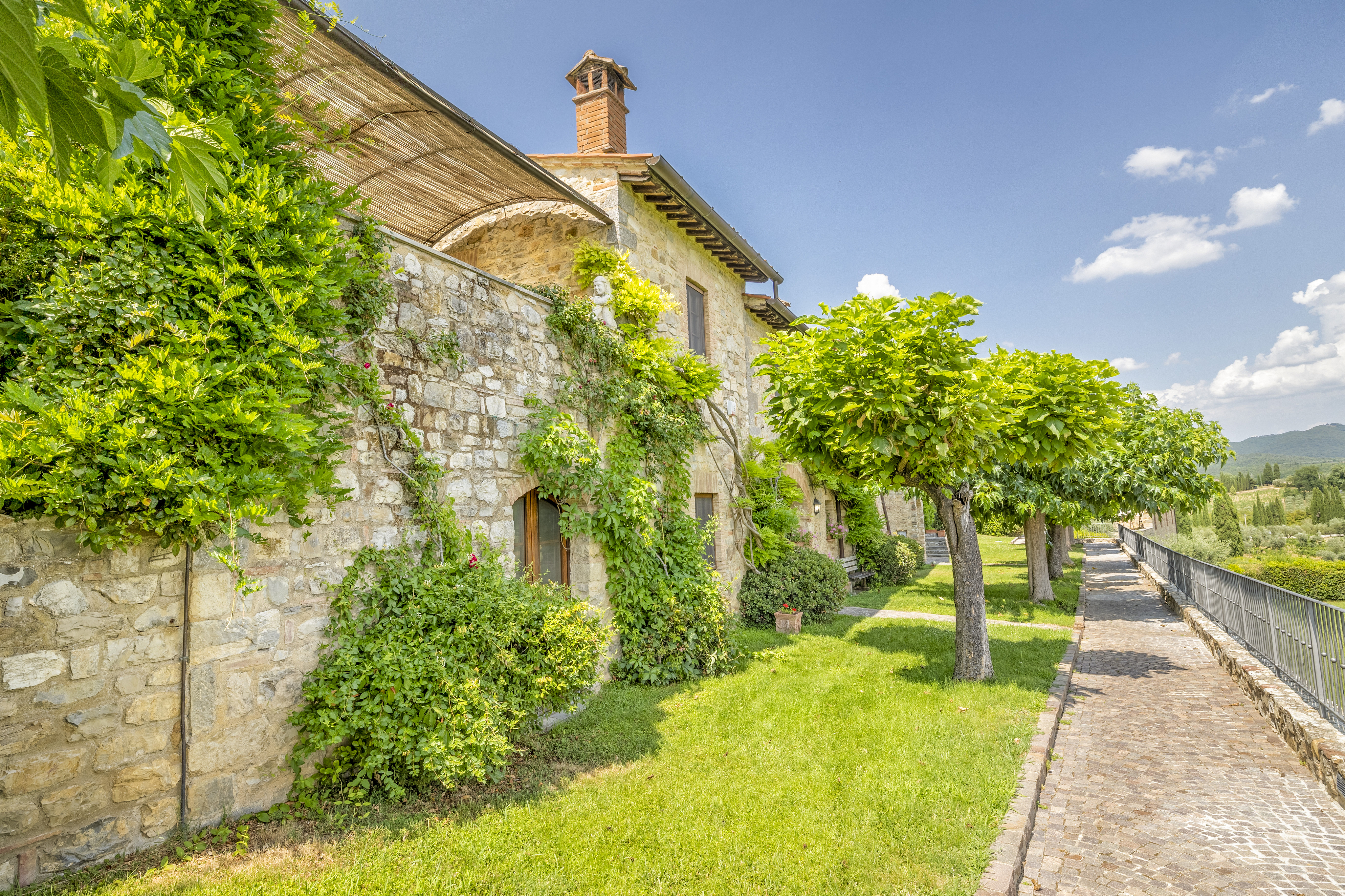 The Terrace of Lucignano