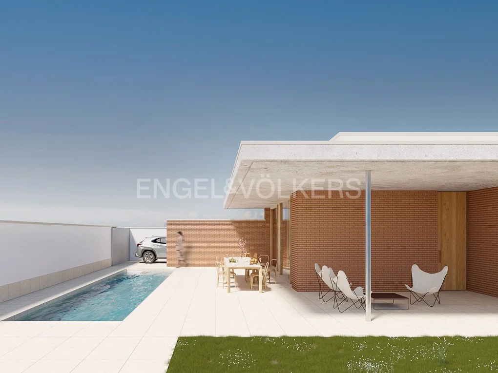 Exclusive house design with swimming pool