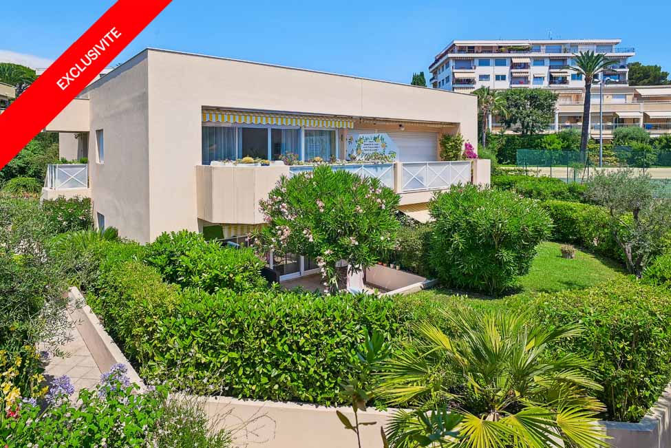 3-room cross-through apartment with pool, double garage and cellar