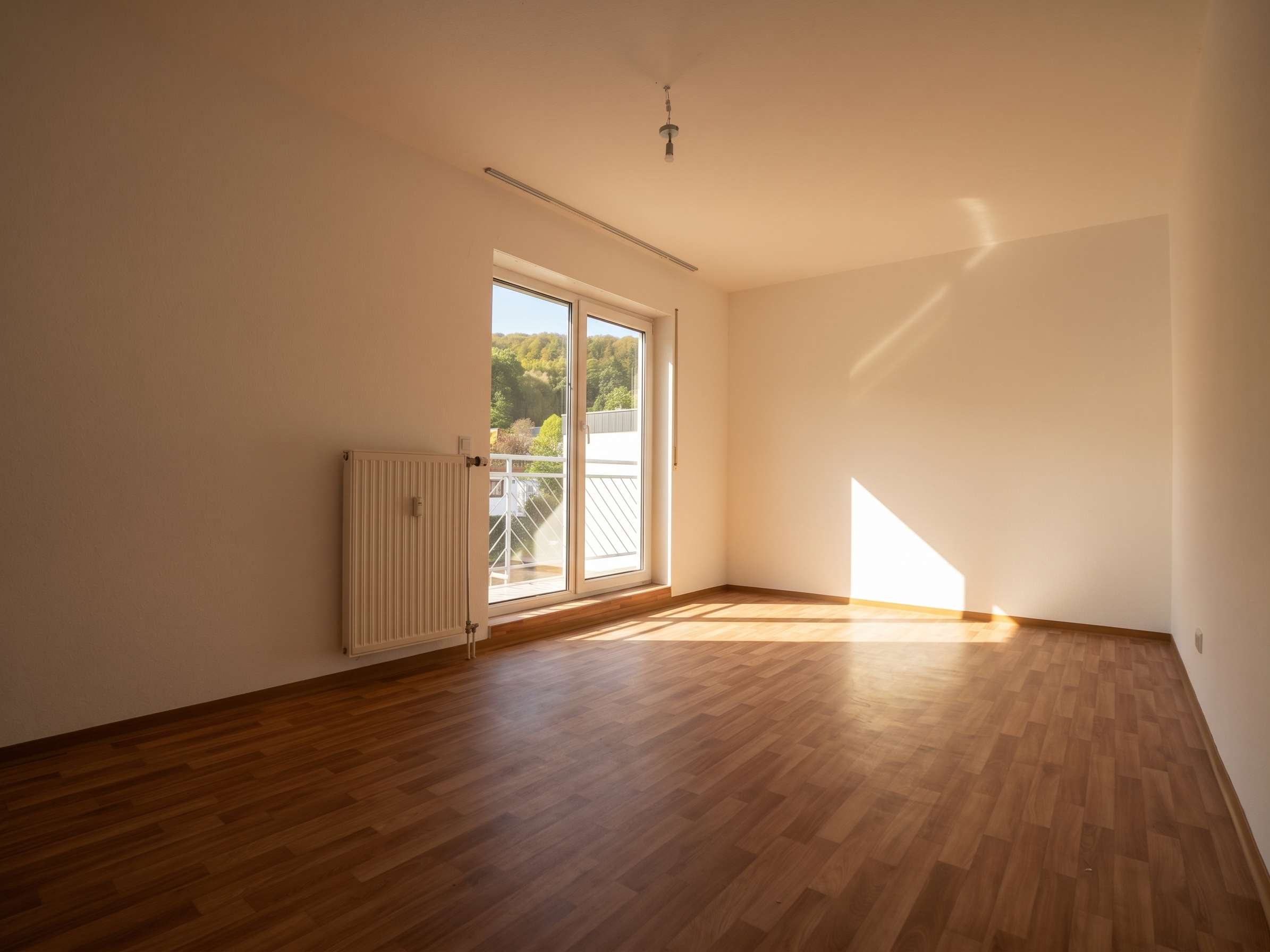 Charmante Zwei-Zimmer-Wohnung mit Balkon und Loggia! [AI-modified]