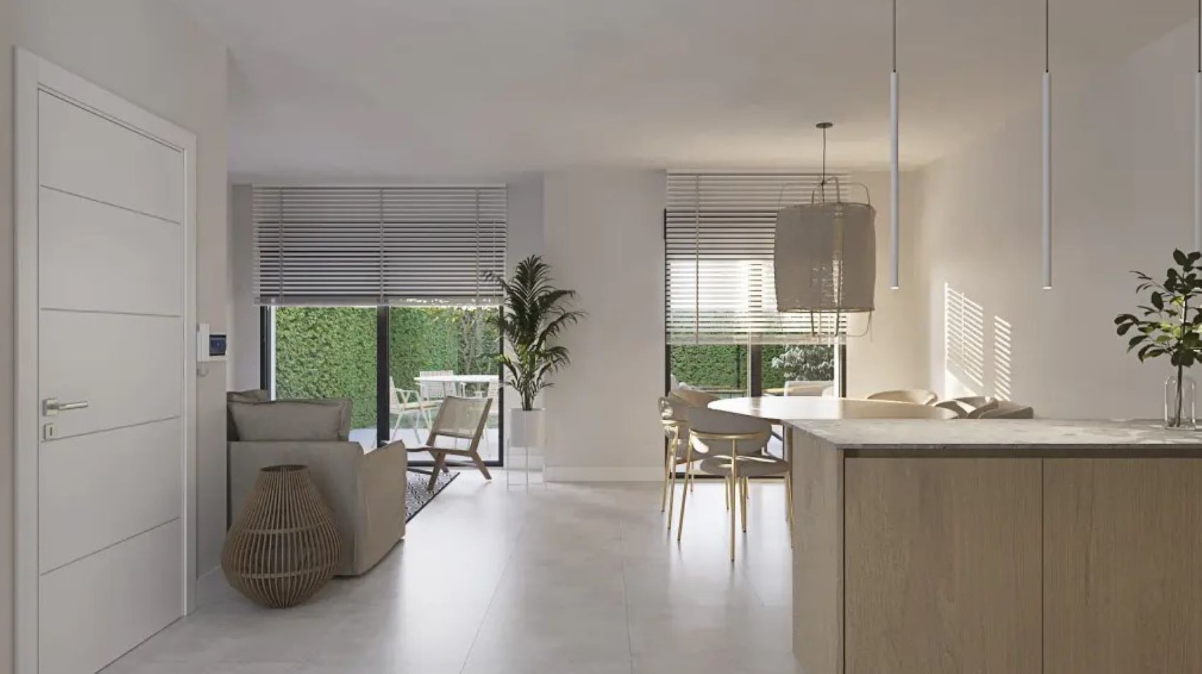 Ground-floor apartment with 3 bedrooms - your Gulf getaway