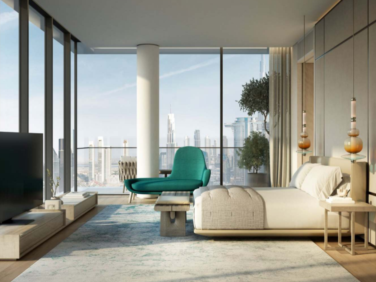 Grand Architecture | High Ceiling | Sky Terrace