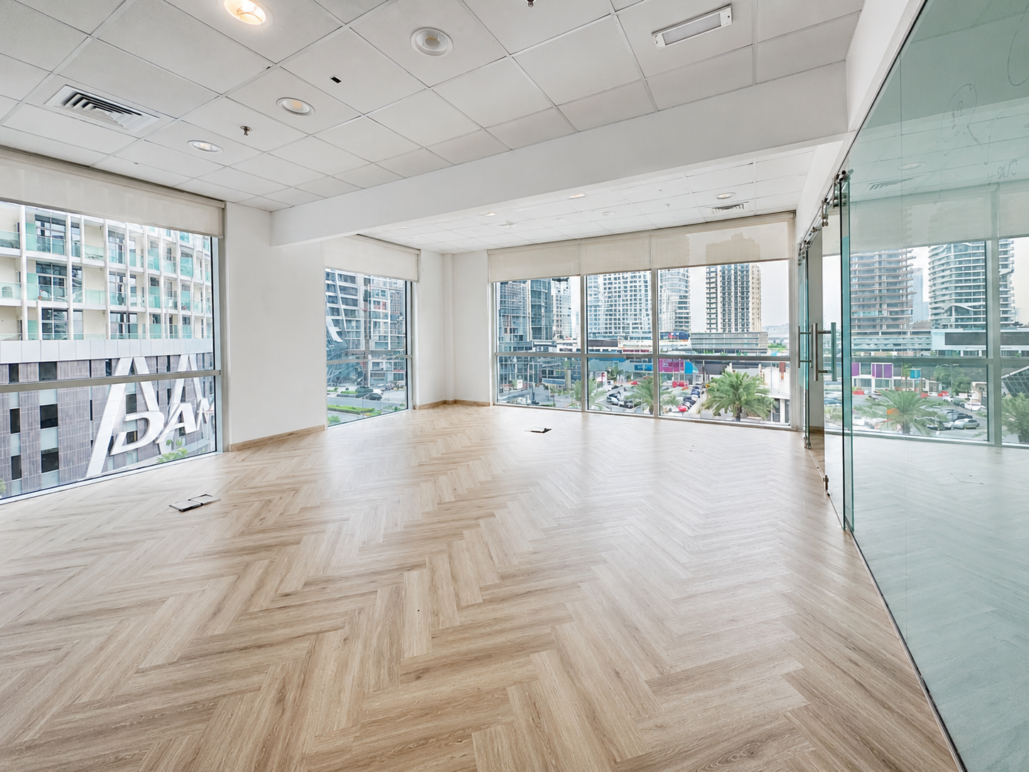 Fitted | Corner Office | | Spacious Layout