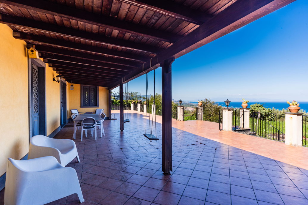 Property with panoramic view of the Ionian coast