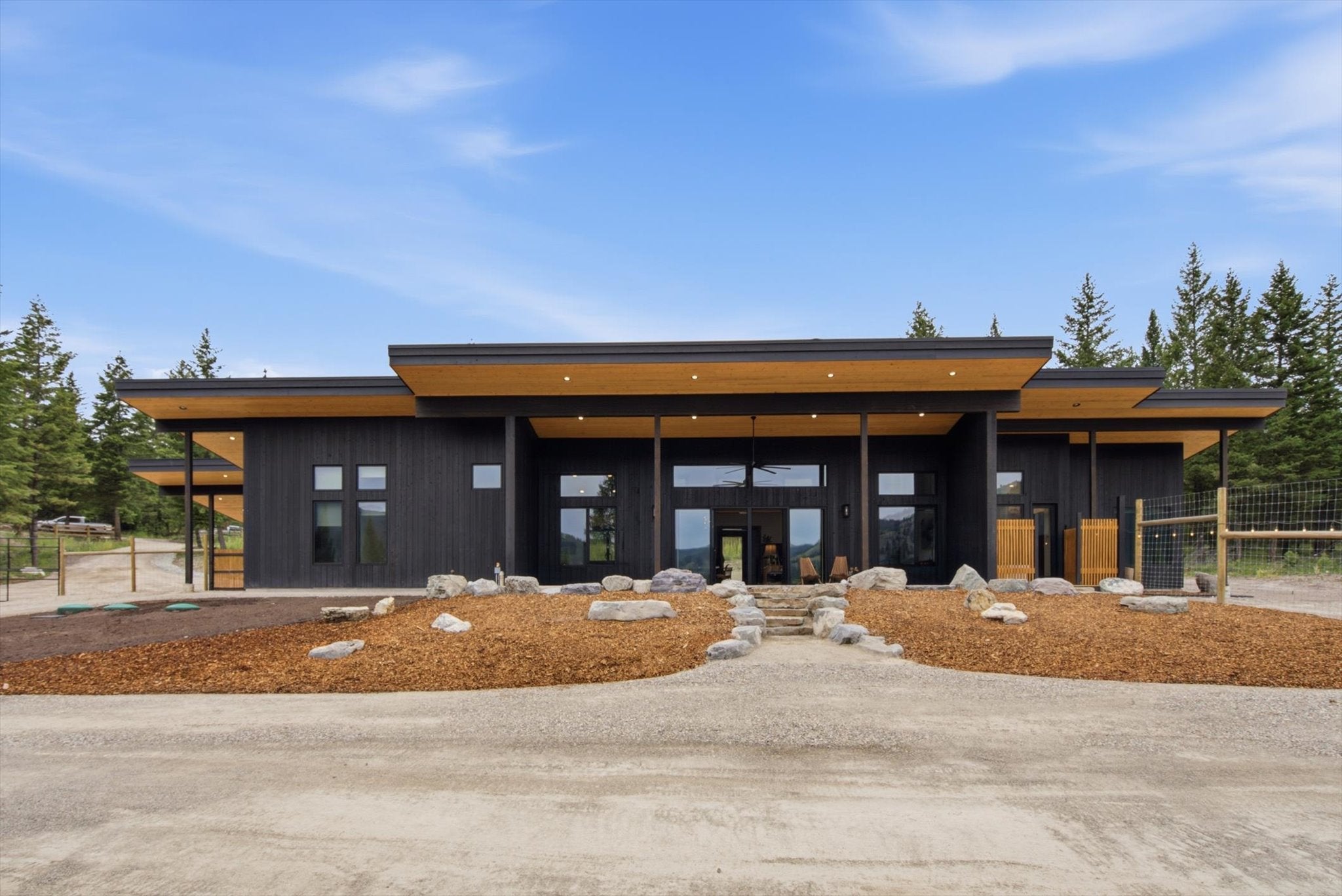Modern Design, Private Setting, Nearly 25 Acres With Views