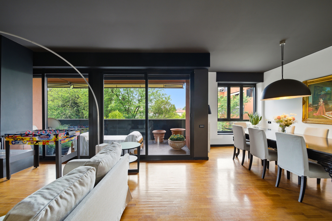 Modern four-room apartment in the exclusive La Gabinella residence