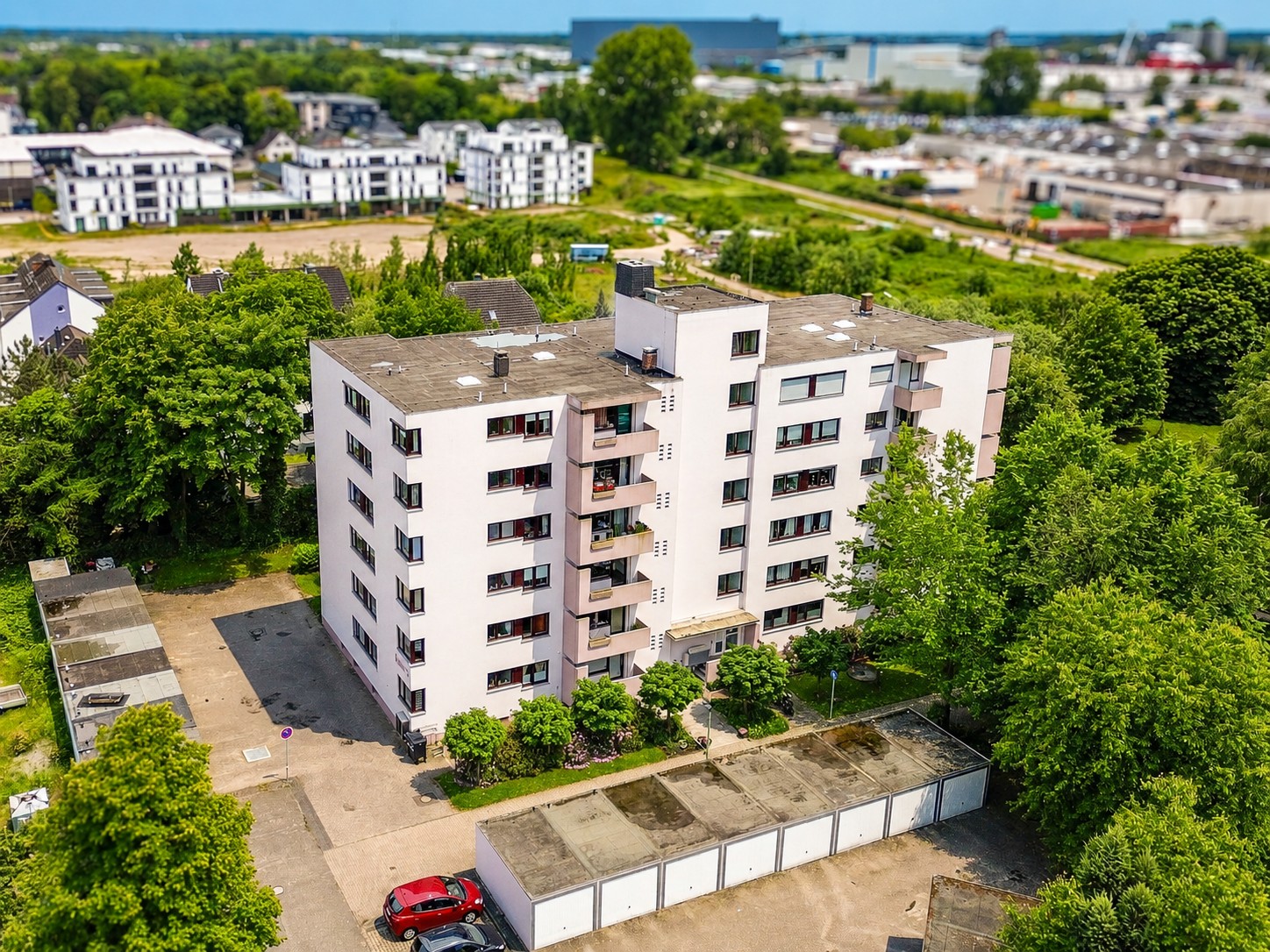 Ihr Logenplatz über Wulsdorf               Aussicht Schwimmbad Sauna inklusive