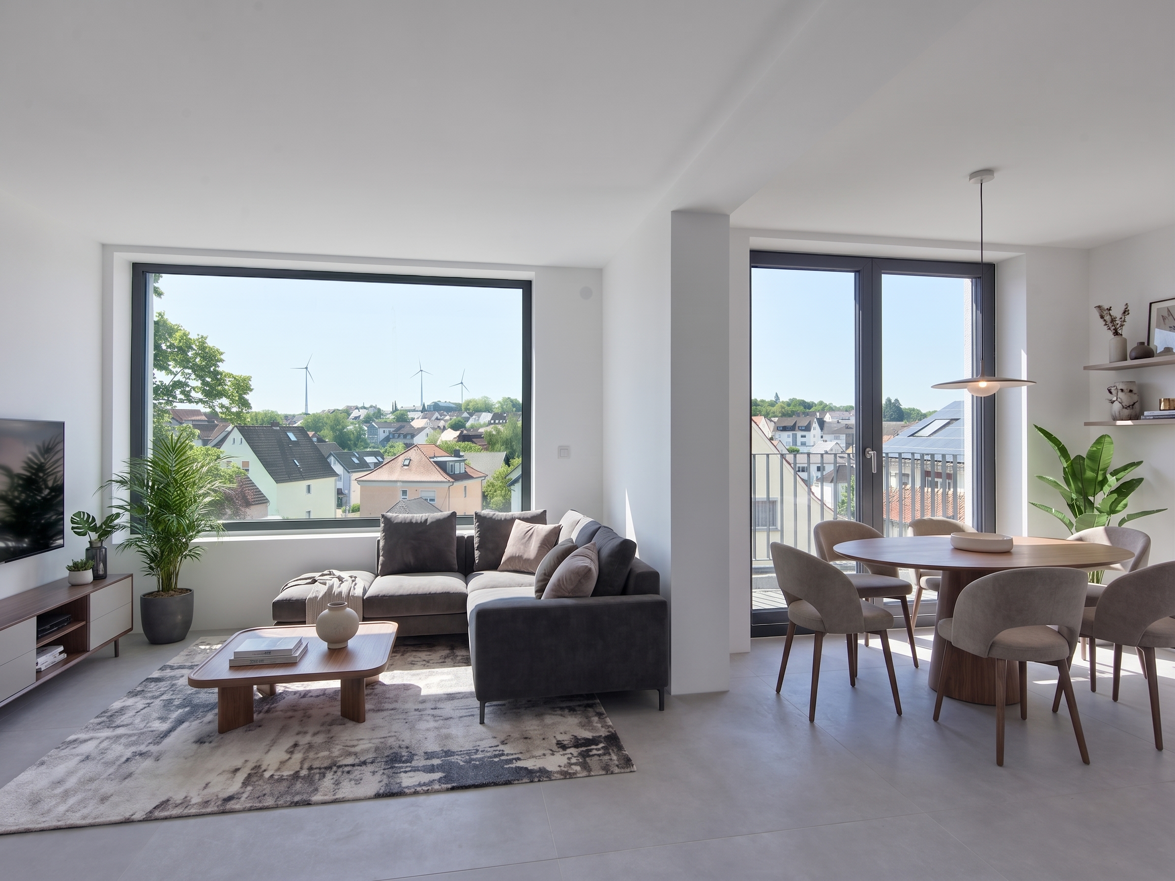 Wohnkomfort wie in einer Wohnung • ganz privat im eigenen Haus • Provisionsfrei! [AI-modified]
