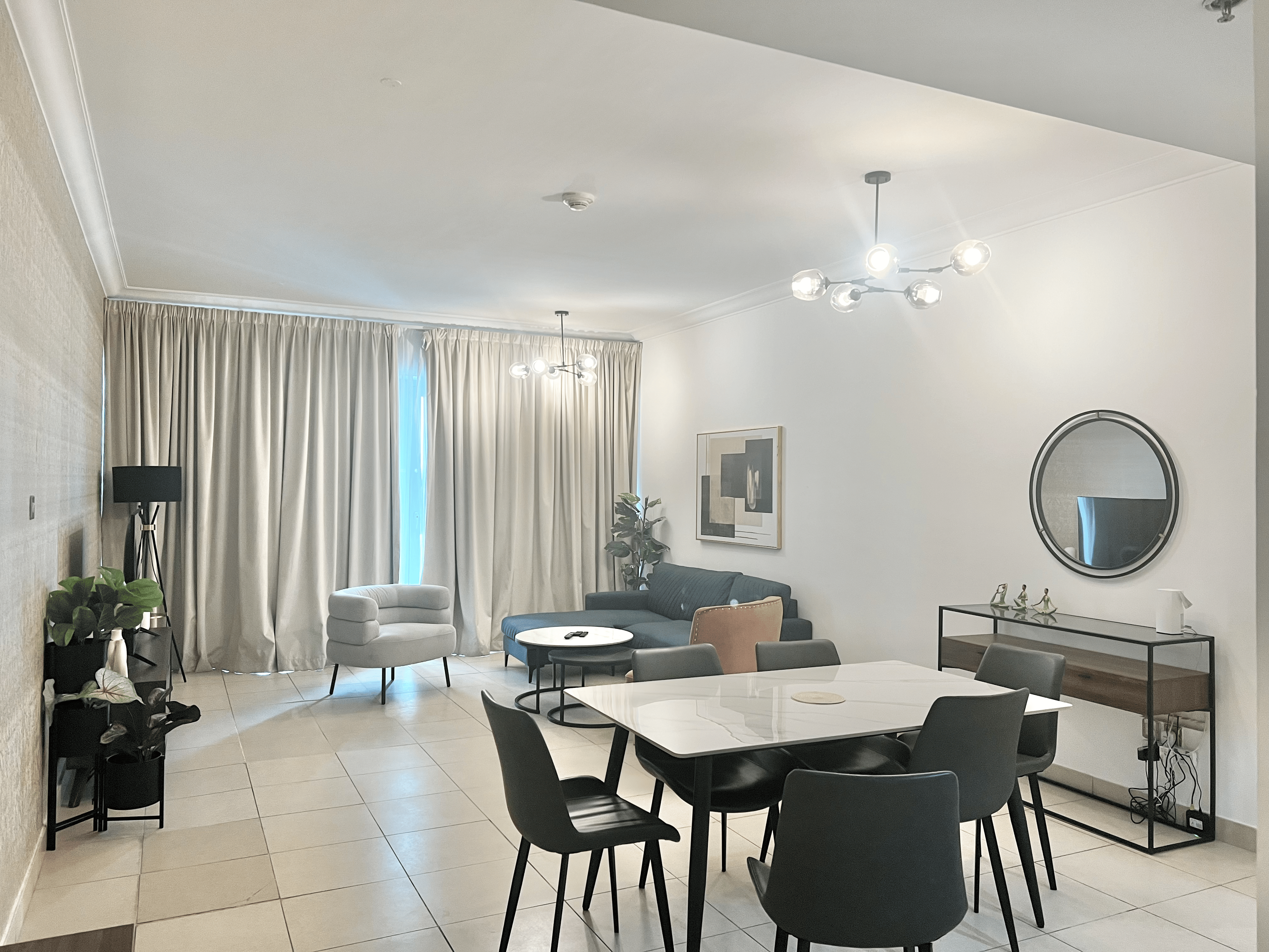 Furnished | Wraparound Balcony | High Floor