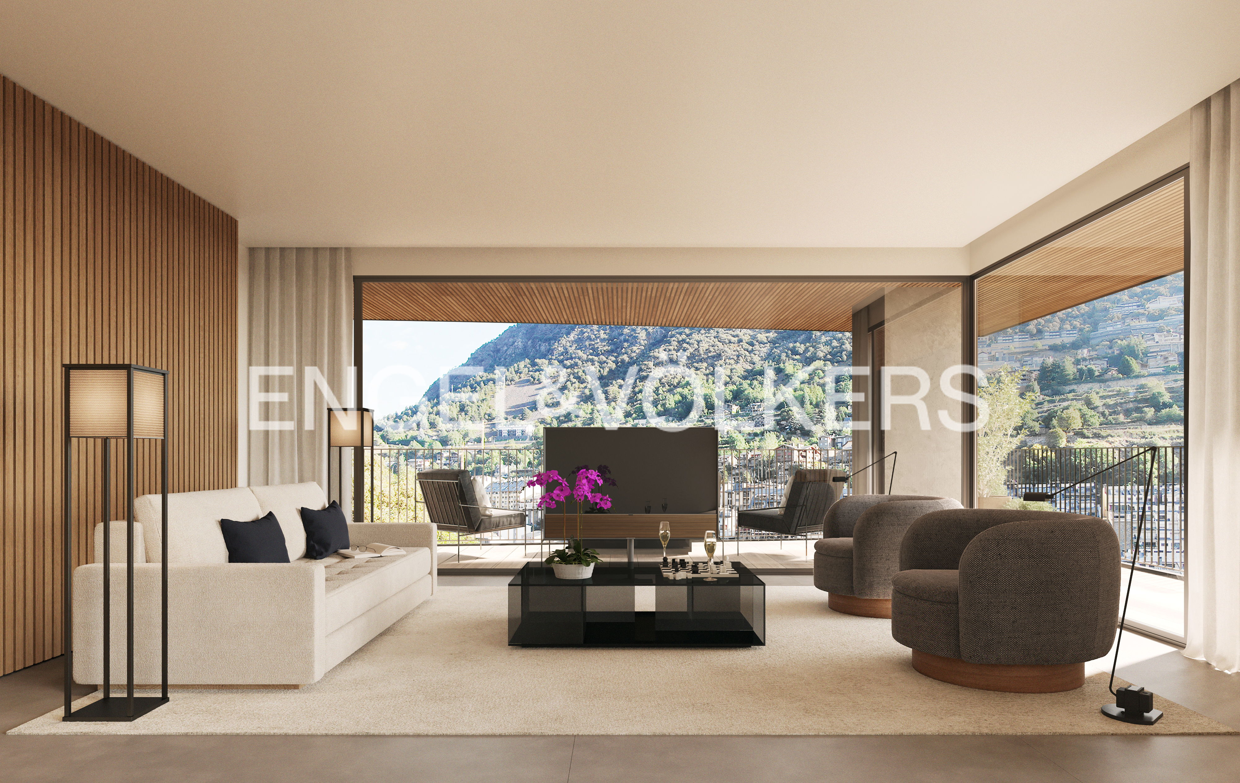 New-build apartment with an exceptional location.