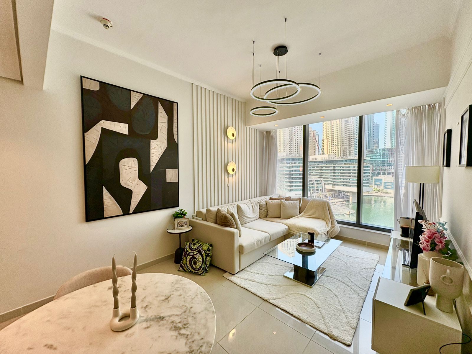 Furnished | Premium Amenities | Full Marina View