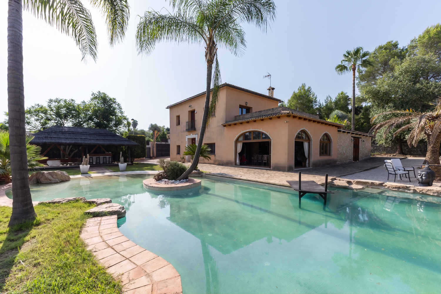 Heaven on Earth! House with pool with island and beach in Xátiva
