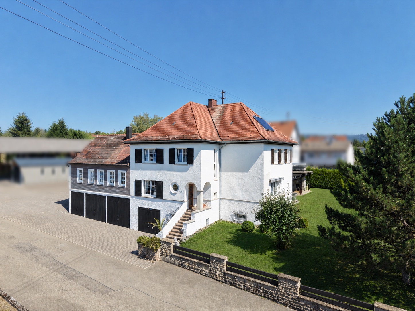 Repräsentative Stadtvilla mit großem Garten und vielfältigem Raumangebot