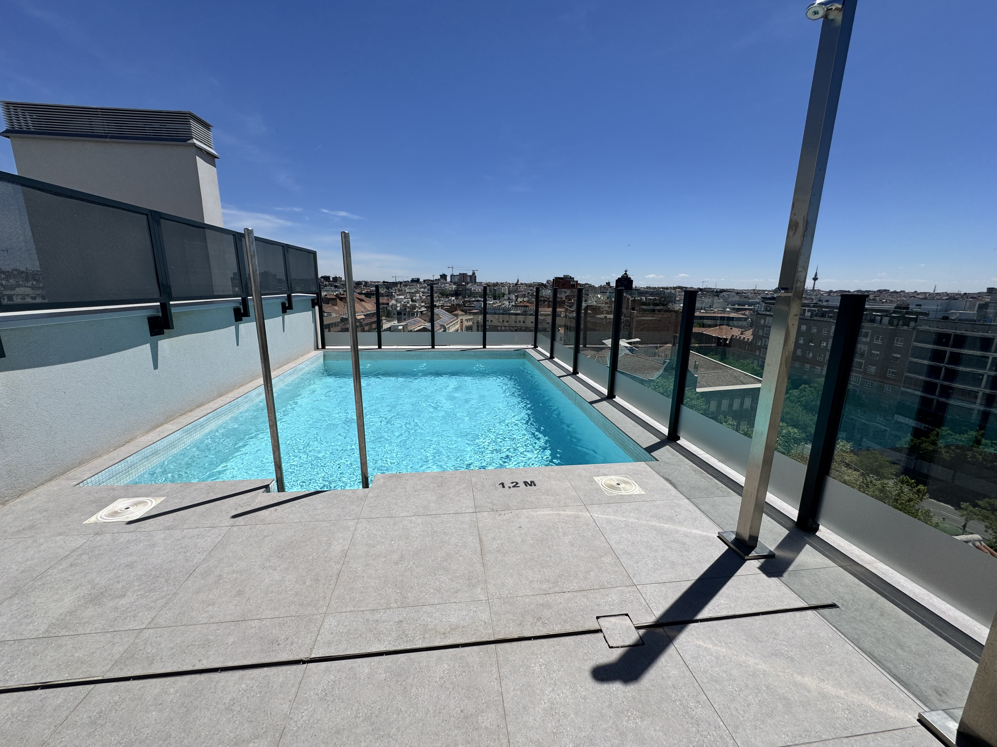 Stunning views from a penthouse in Almagro