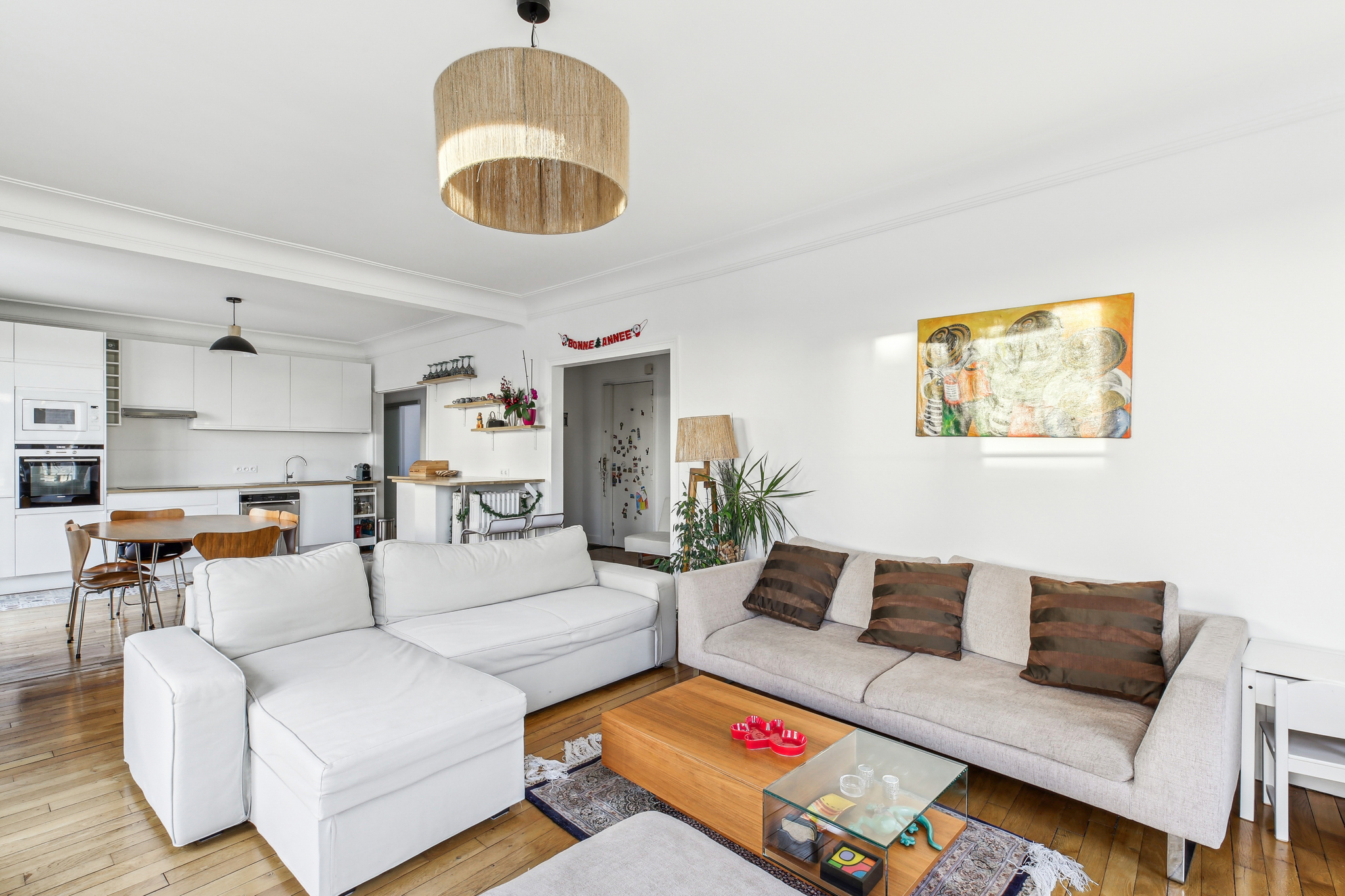 Dreizimmerwohnung mit Seineblick – Auteuil