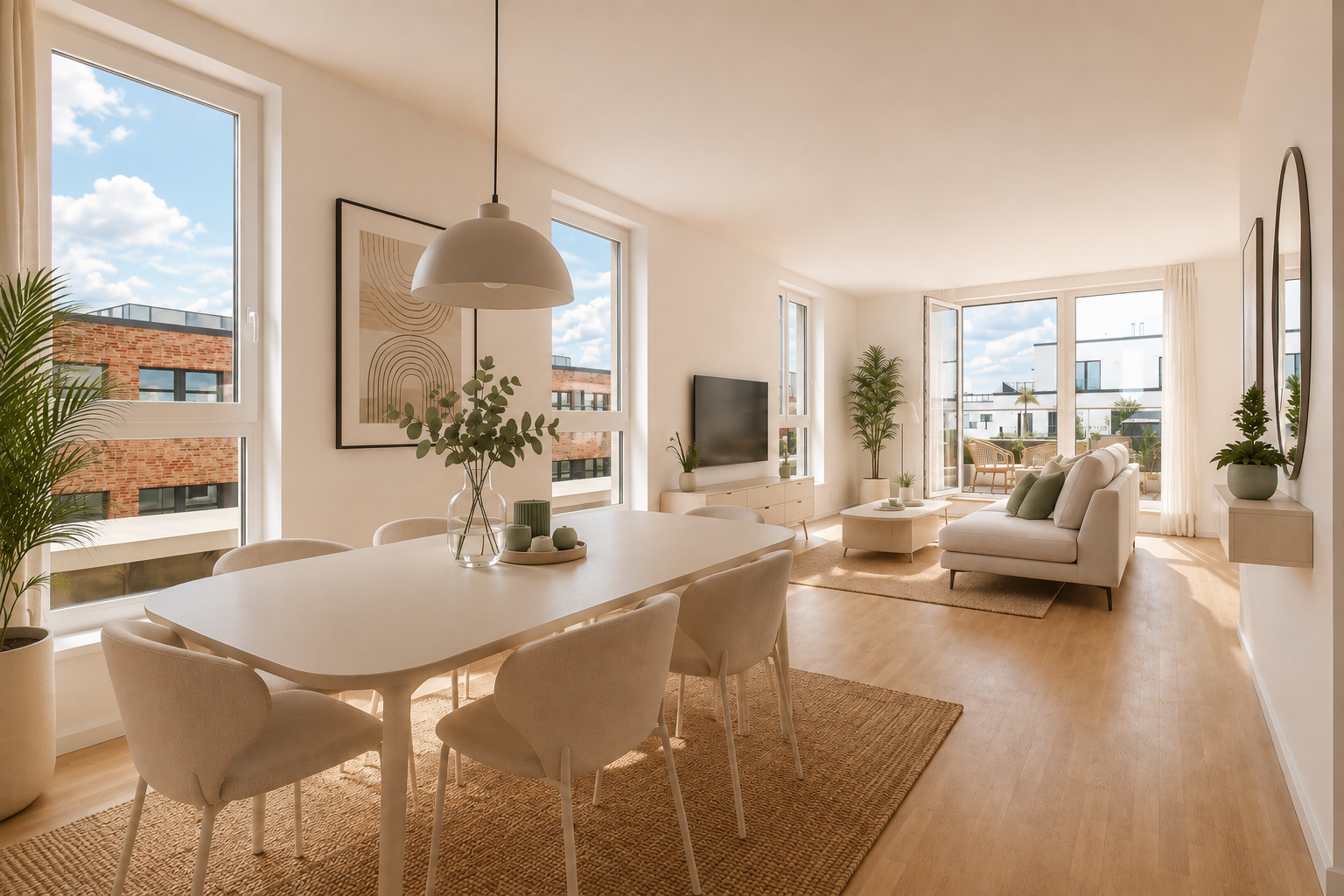 Live or rent? Both are worthwhile! [AI-modified]