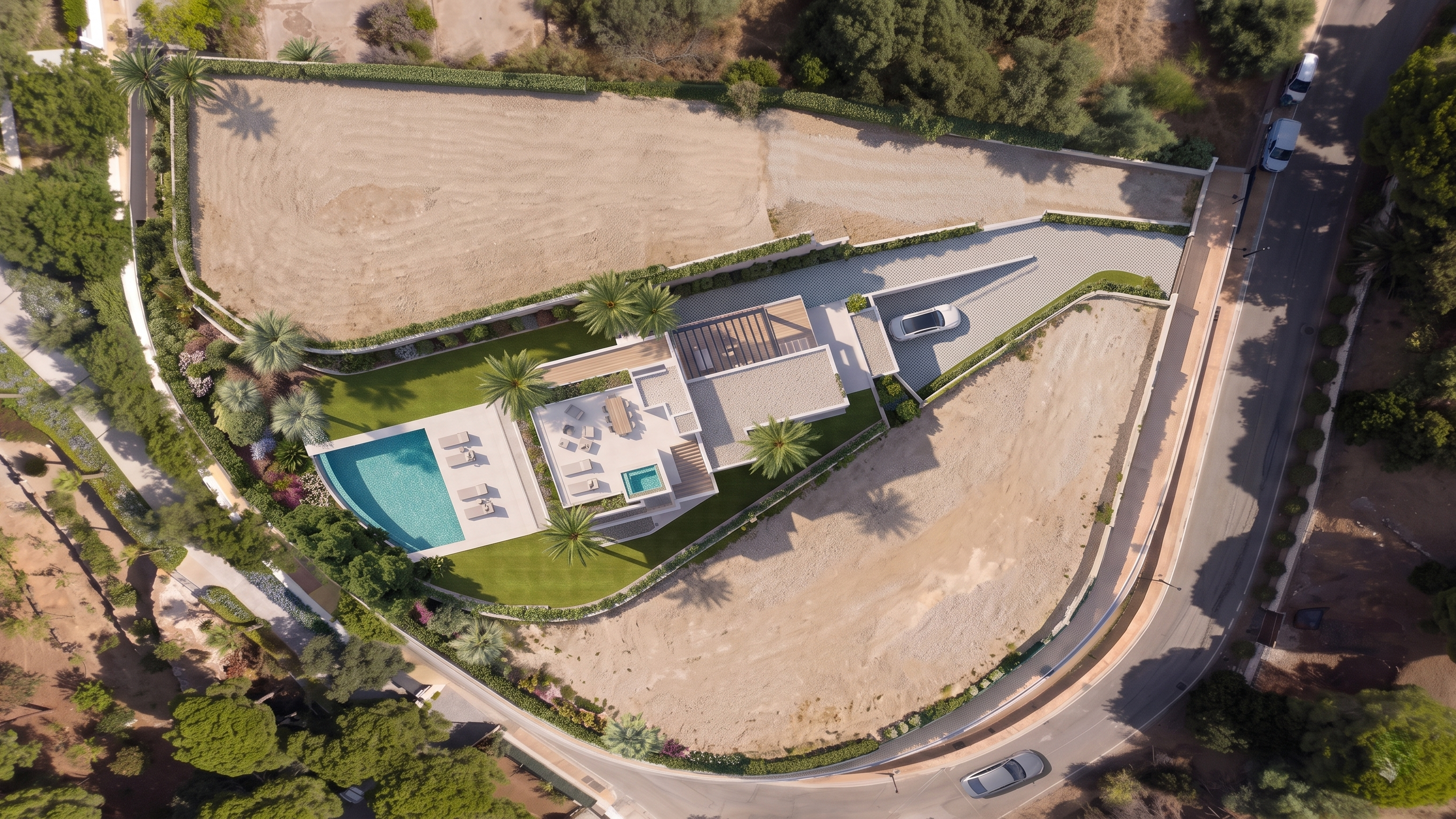 Brand-New Contemporary Villa with Panoramic Sea & Mountain Views in Elviria
