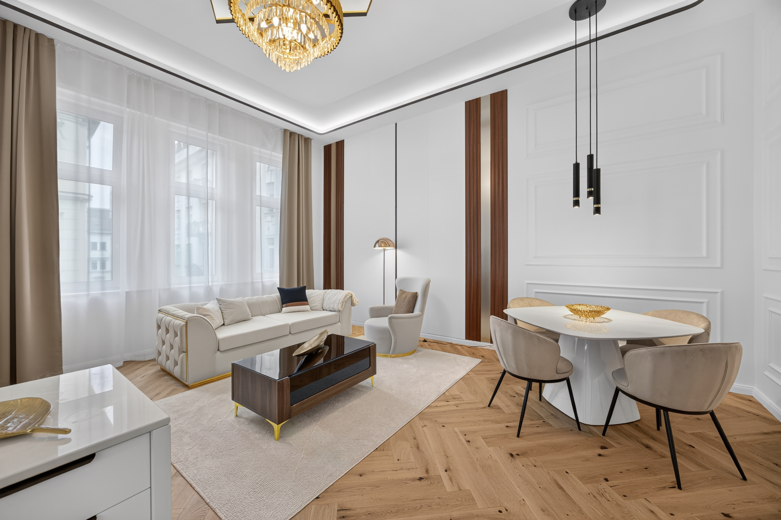 Elegant, modern apartment in the heart of Budapest