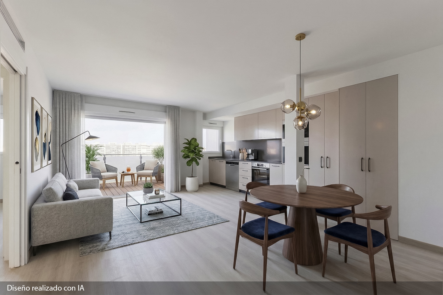 Apartment nahe Stränden und Premium-Services