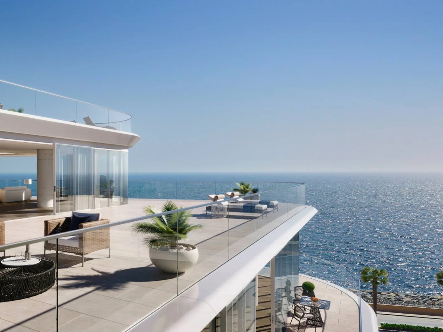 Palm and Beach View | Luxurious |  Spacious